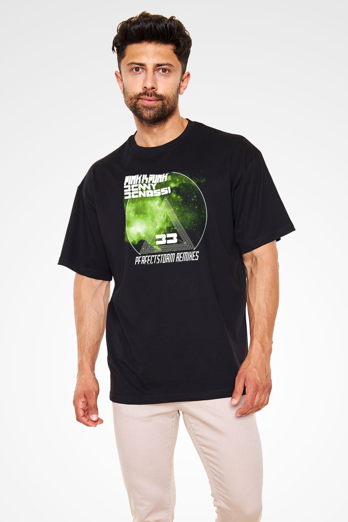 Benny Benassi Siyah Unisex Tişört T-Shirt - TişörtFabrikası