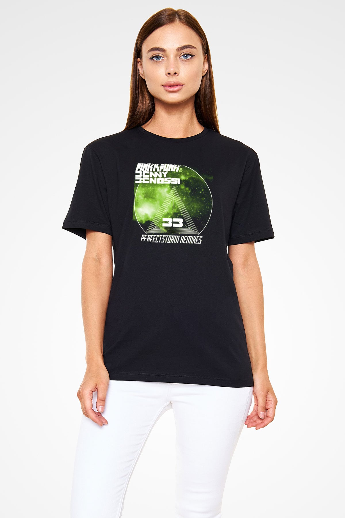 Benny Benassi Siyah Unisex Tişört T-Shirt - TişörtFabrikası