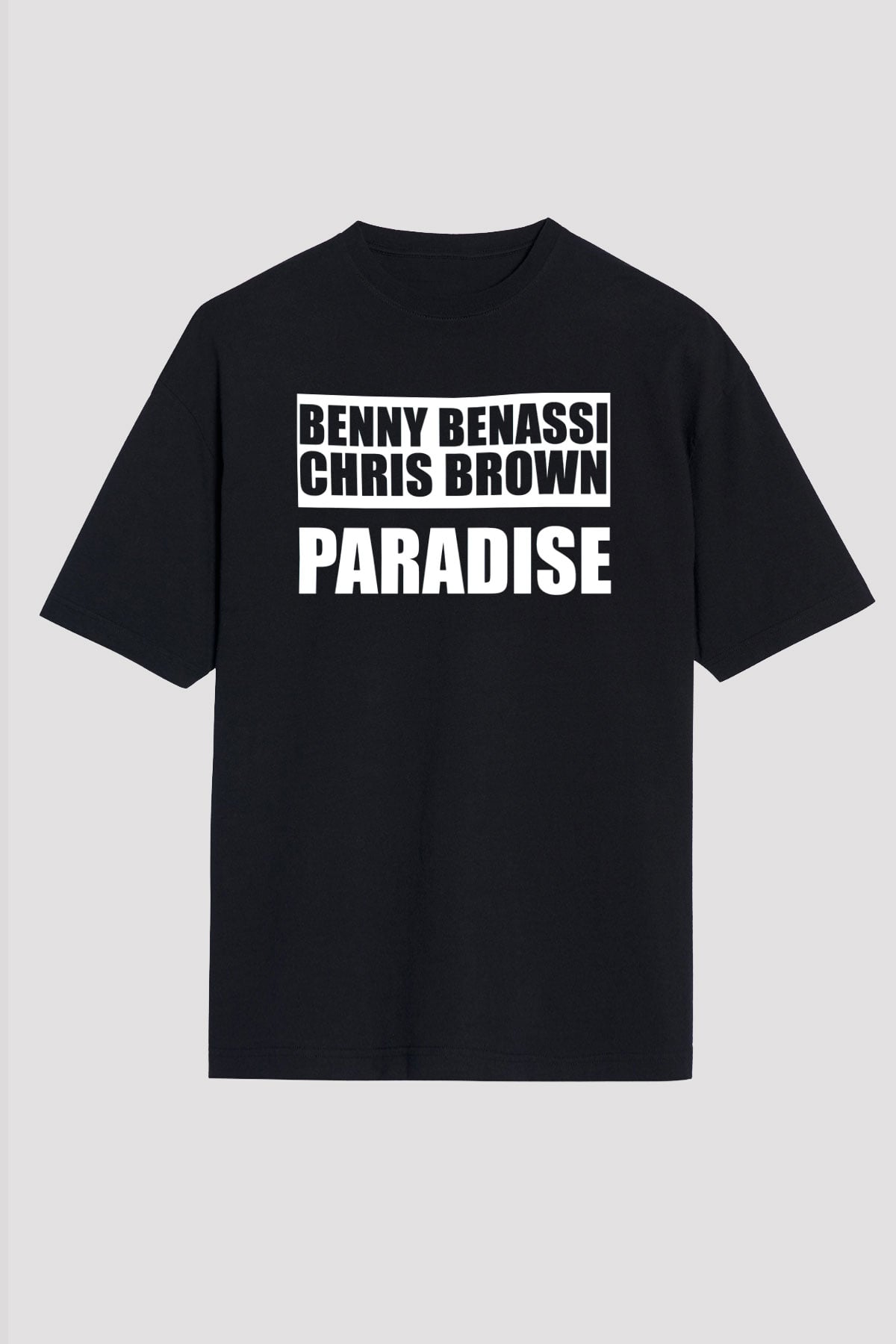 Benny Benassi Siyah Unisex Tişört T-Shirt - TişörtFabrikası
