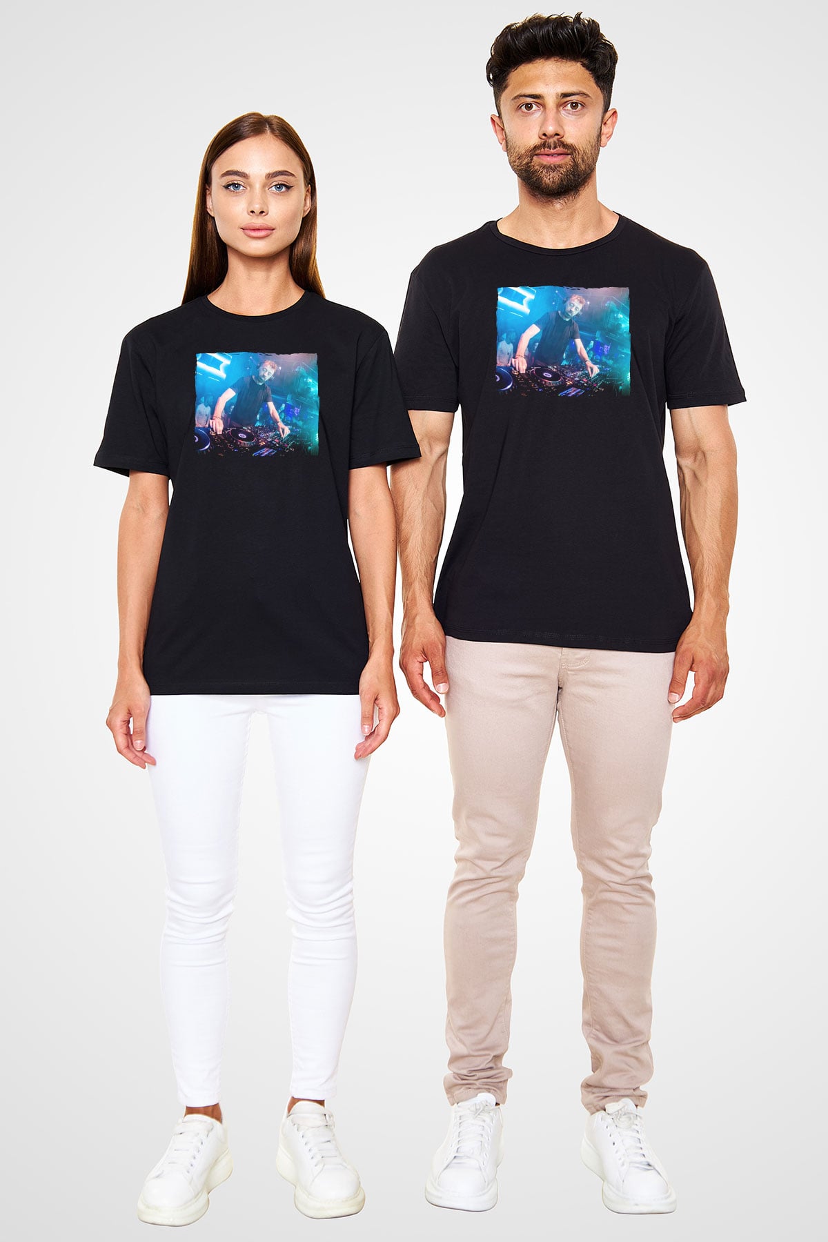 Benny Benassi Siyah Unisex Tişört T-Shirt - TişörtFabrikası