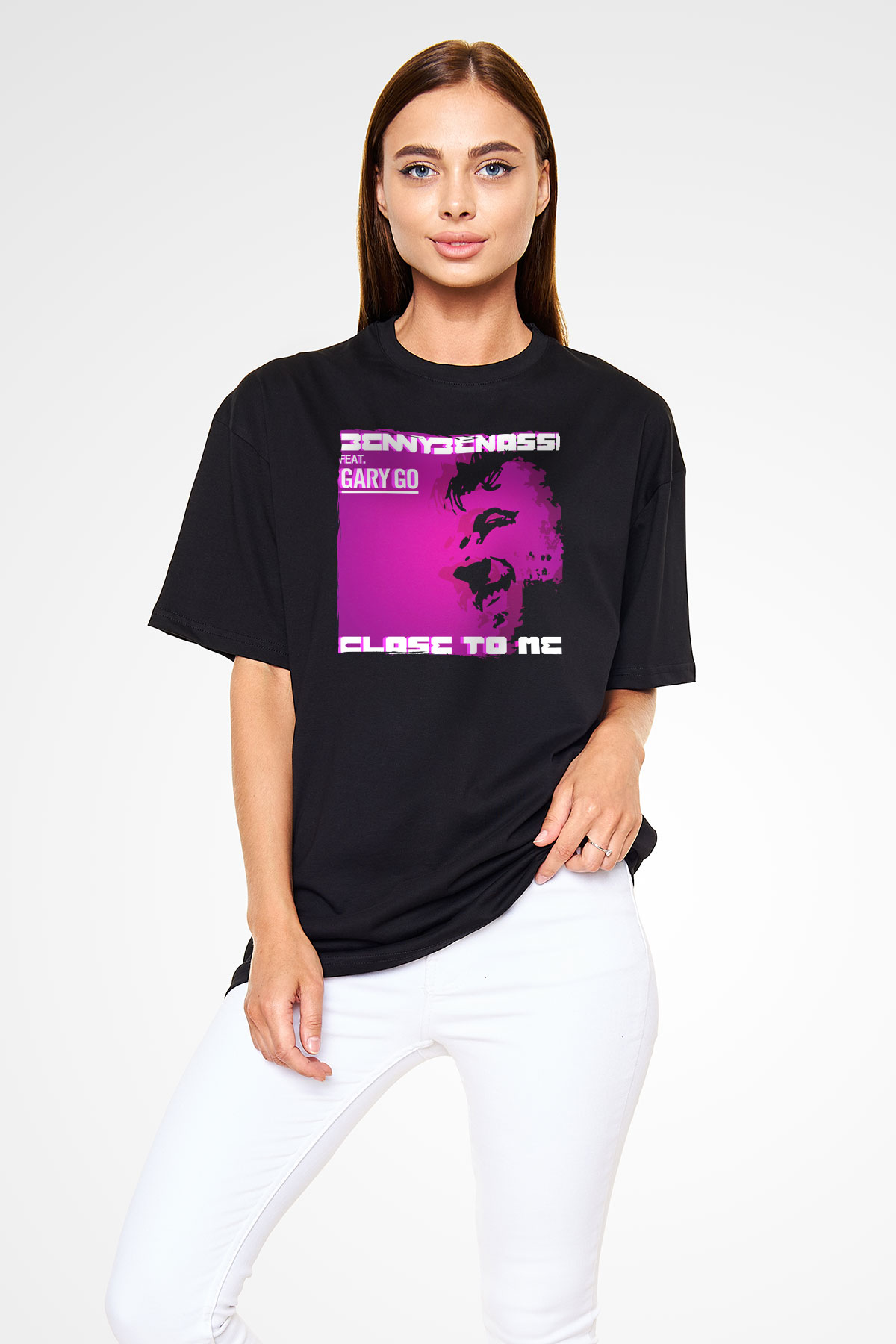Benny Benassi Siyah Unisex Tişört T-Shirt - TişörtFabrikası