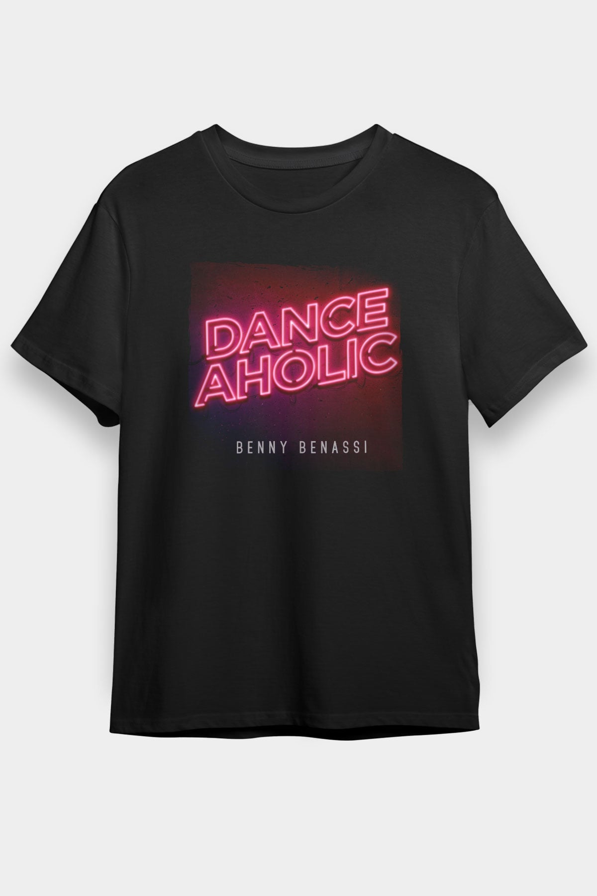 Benny Benassi Siyah Unisex Tişört T-Shirt - TişörtFabrikası