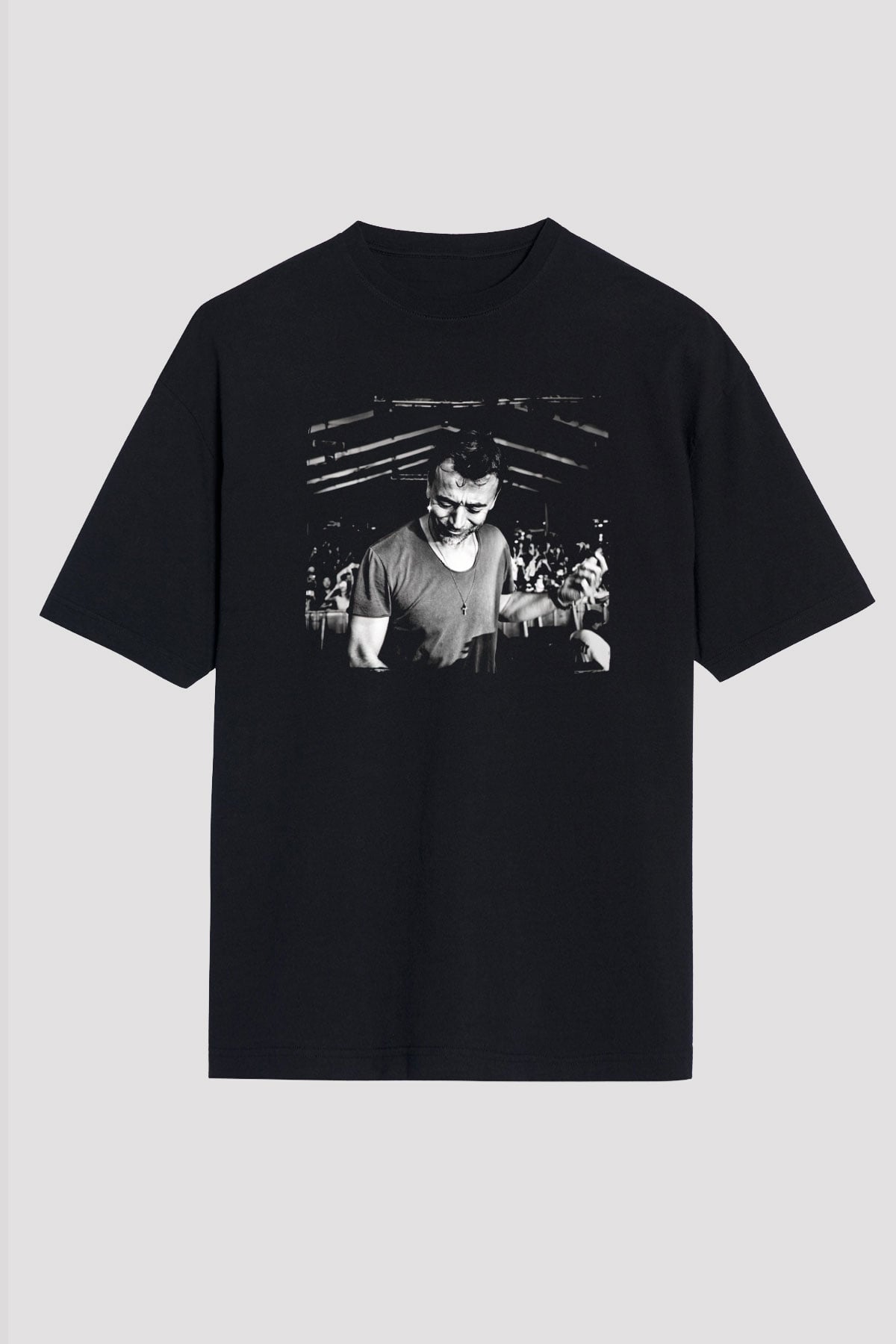 Benny Benassi Siyah Unisex Tişört T-Shirt - TişörtFabrikası