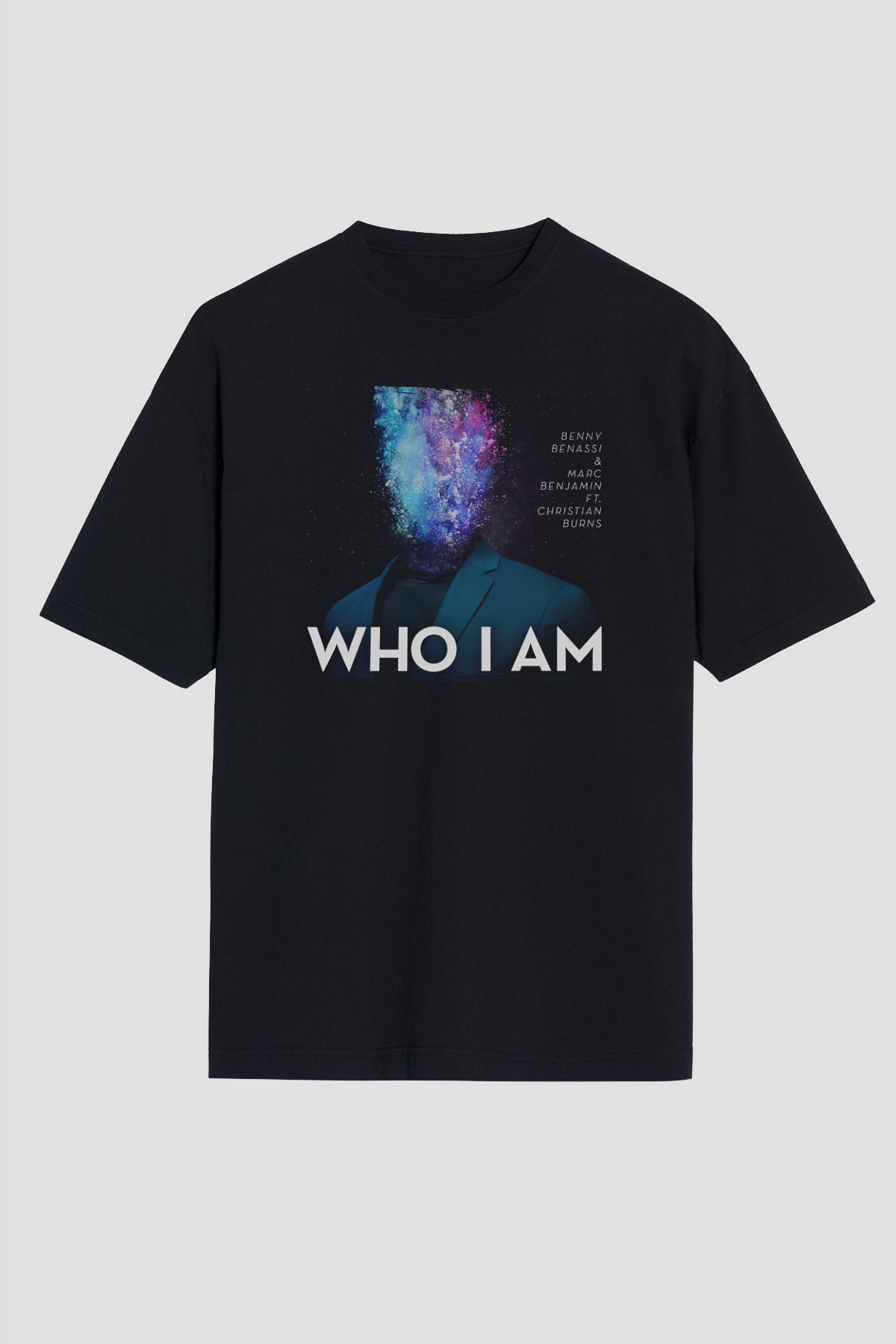 Benny Benassi Siyah Unisex Tişört T-Shirt - TişörtFabrikası