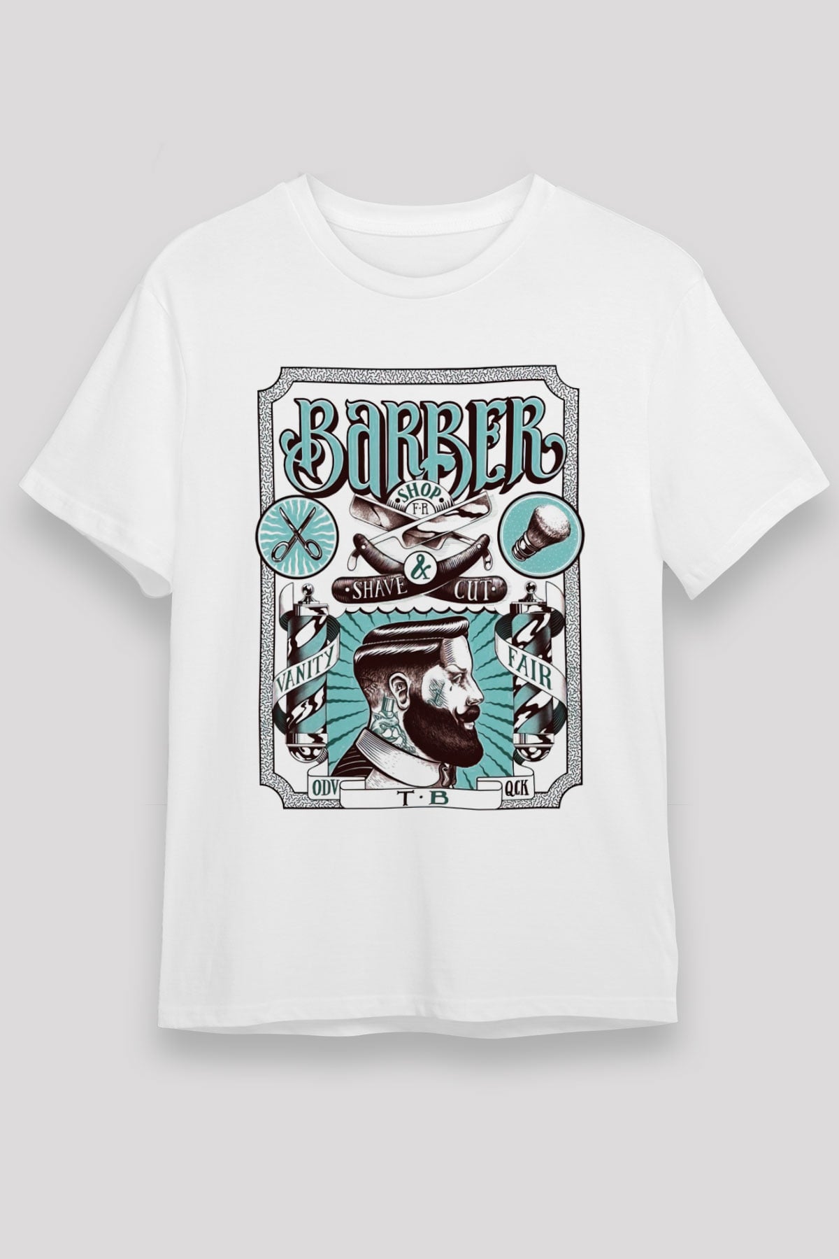 Berber Beyaz Unisex Tişört T-Shirt - TişörtFabrikası