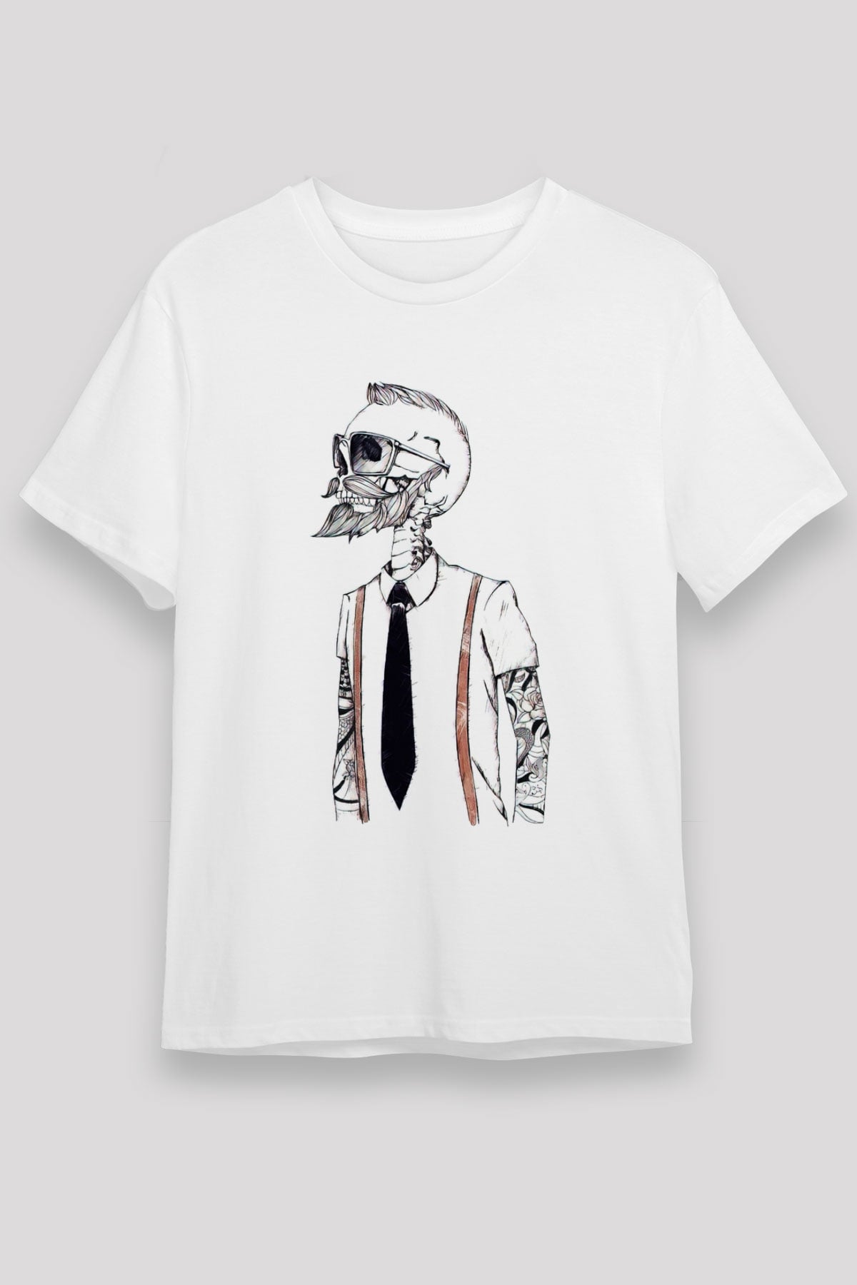 Berber Beyaz Unisex Tişört T-Shirt - TişörtFabrikası