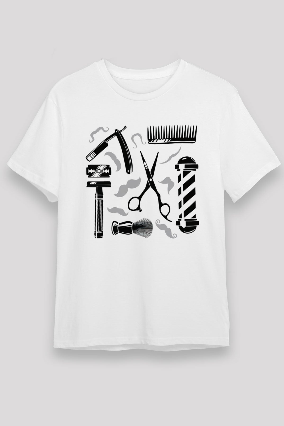 Berber Beyaz Unisex Tişört T-Shirt - TişörtFabrikası