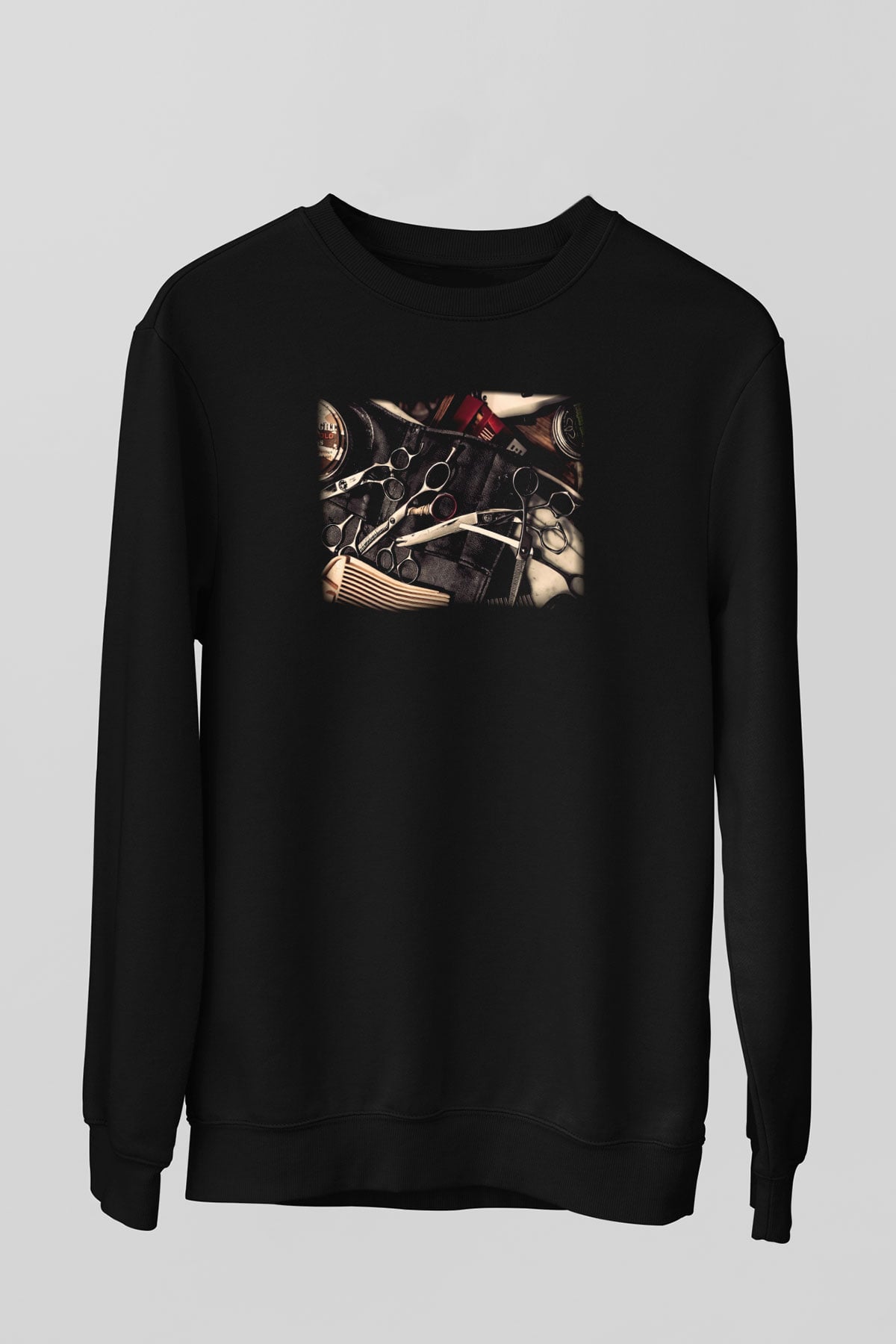 Berber Siyah Unisex Sweatshirt