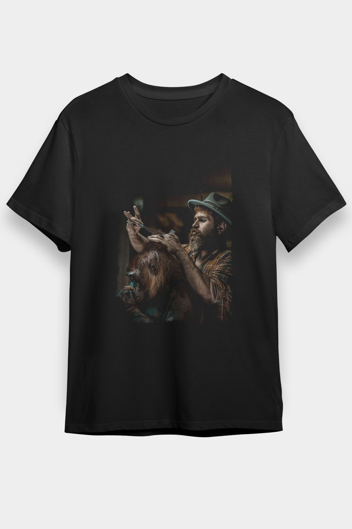 Berber Siyah Unisex Tişört T-Shirt - TişörtFabrikası