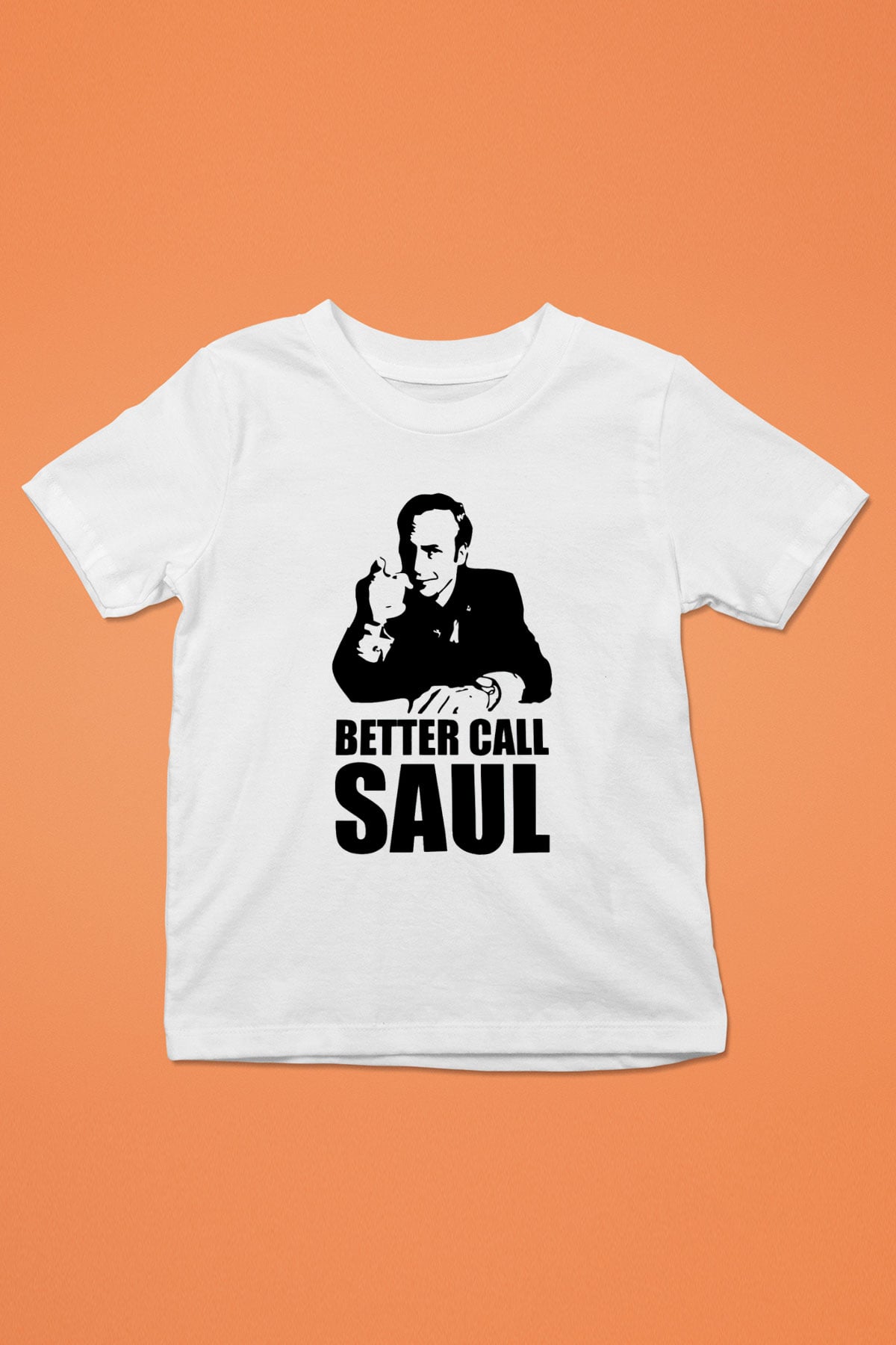 Better Call Saul Baskılı Beyaz Unisex Çocuk Tişört
