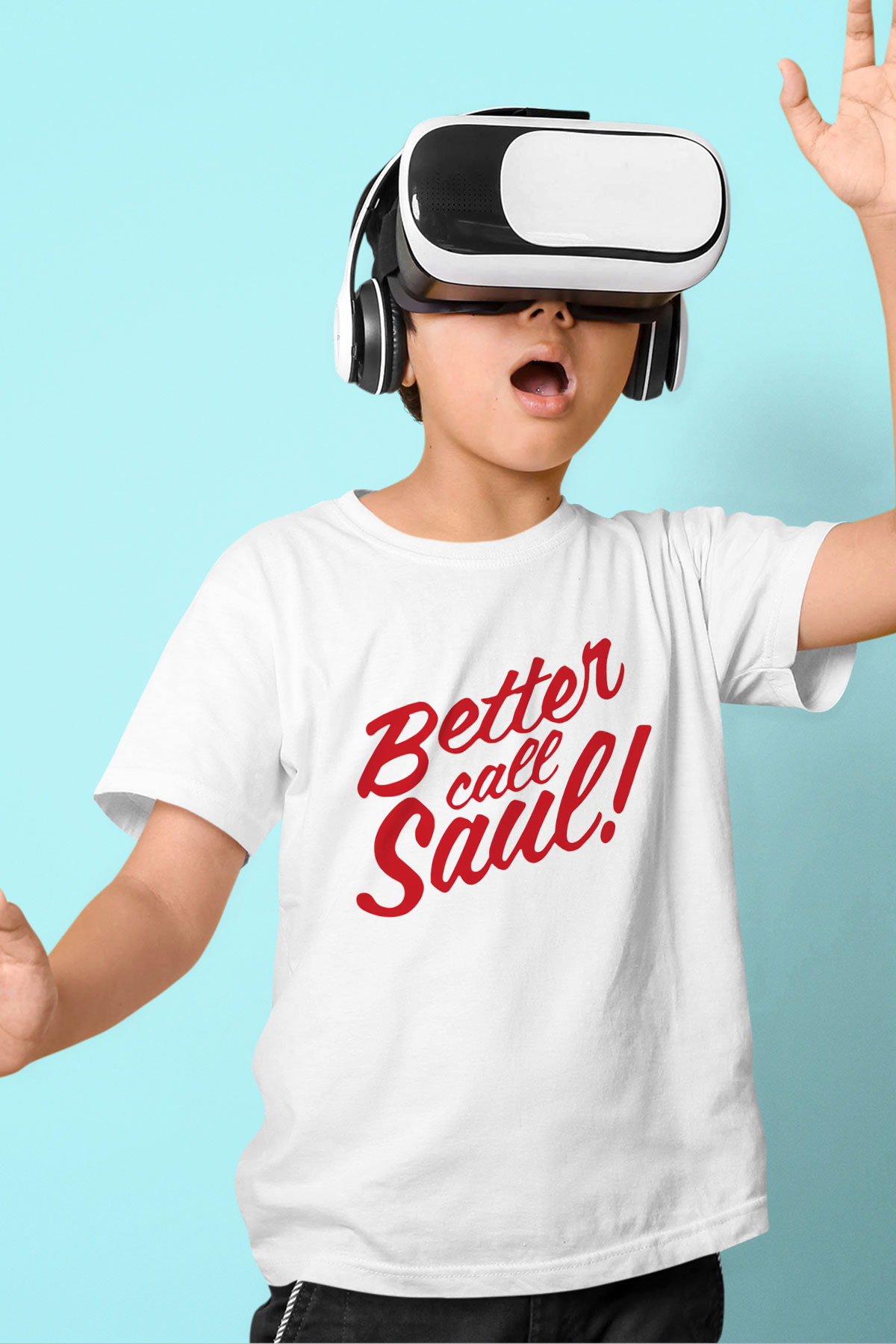 Better Call Saul Baskılı Beyaz Unisex Çocuk Tişört