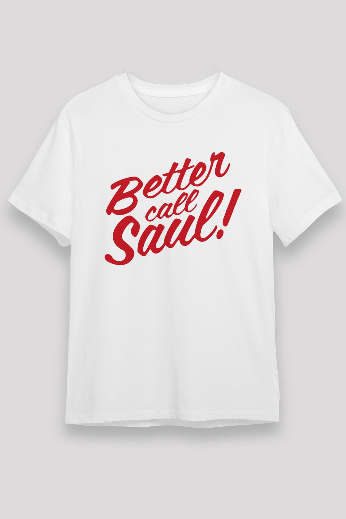 Better Call Saul Beyaz Unisex Tişört T-Shirt