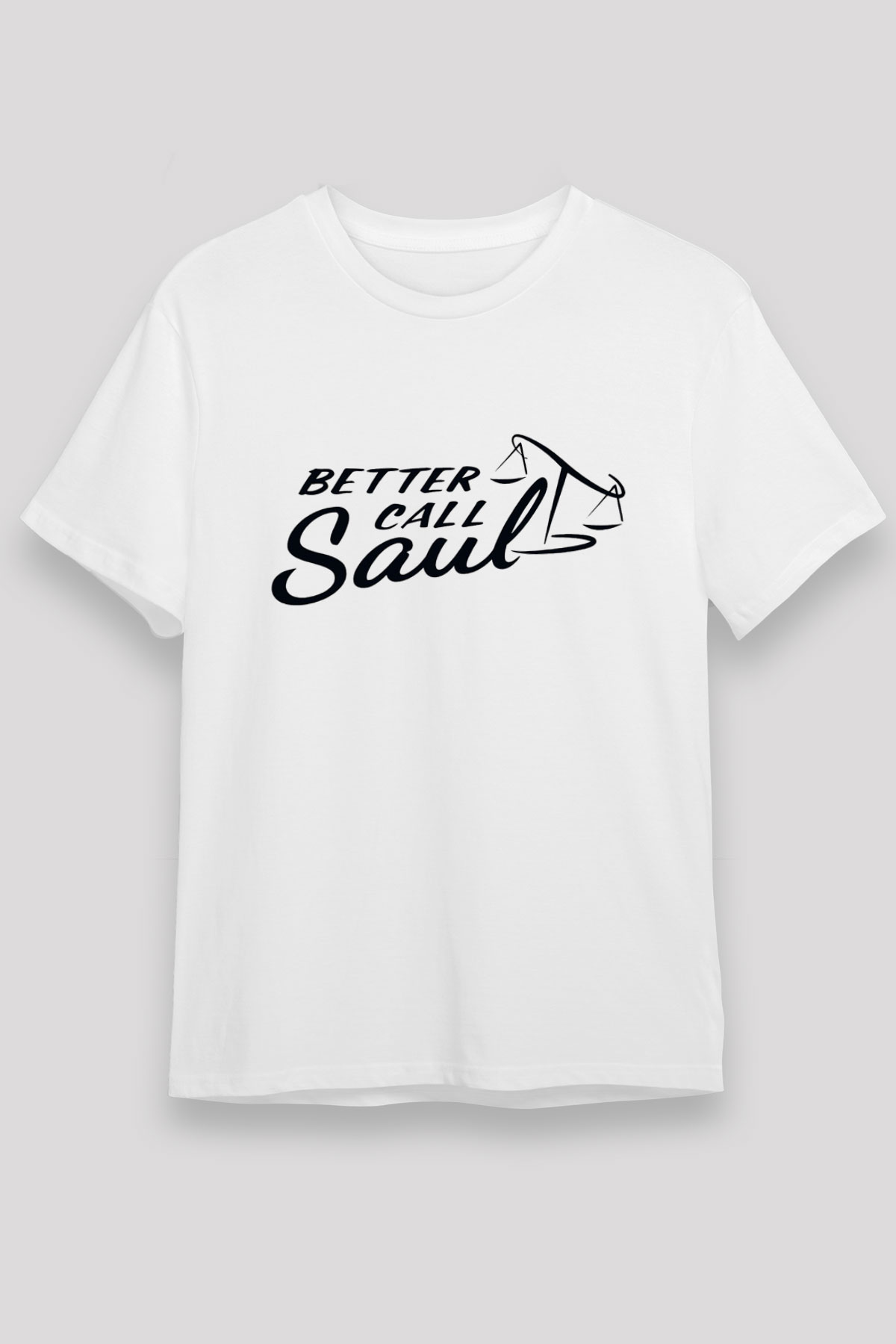 Better Call Saul Beyaz Unisex Tişört T-Shirt