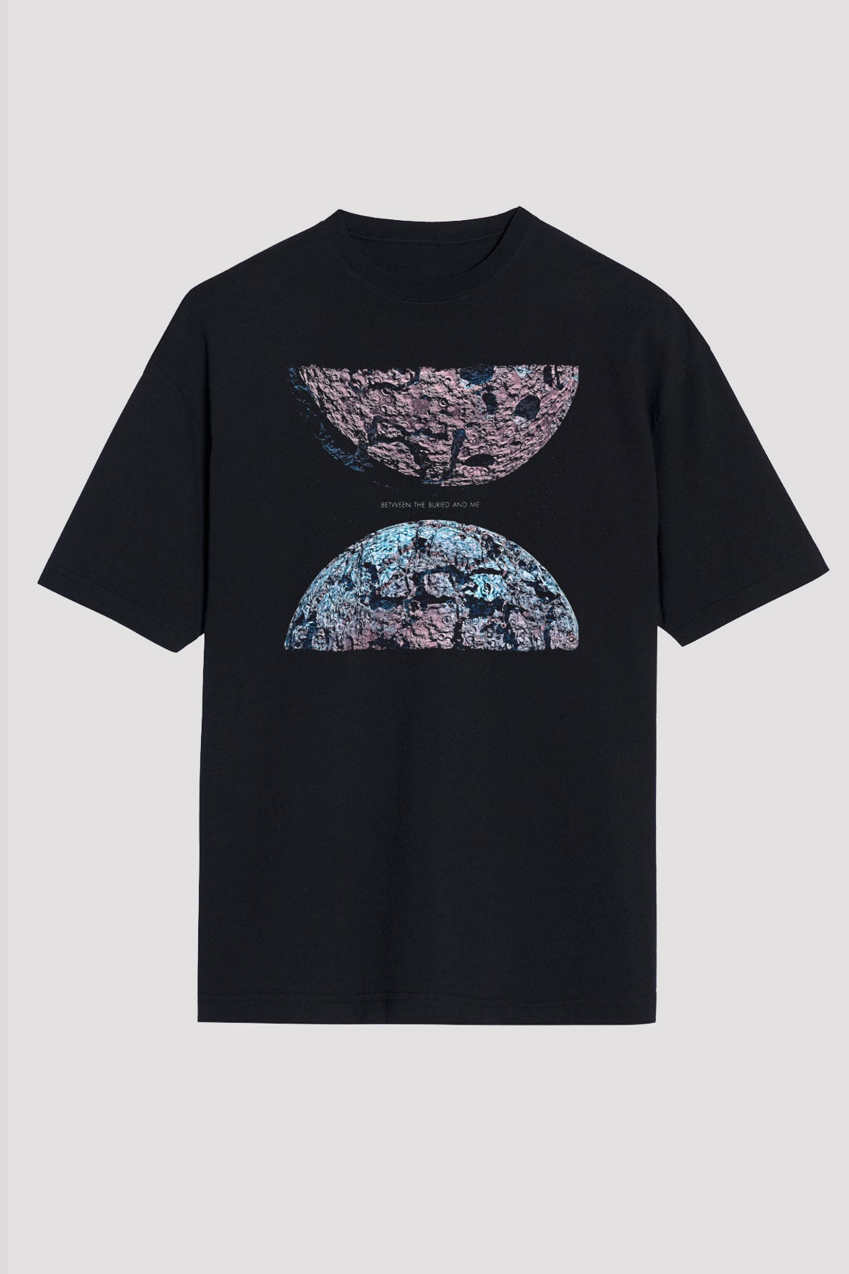 Between The Buried And Me Baskılı Unisex Siyah Oversize Tişört - Tshirt