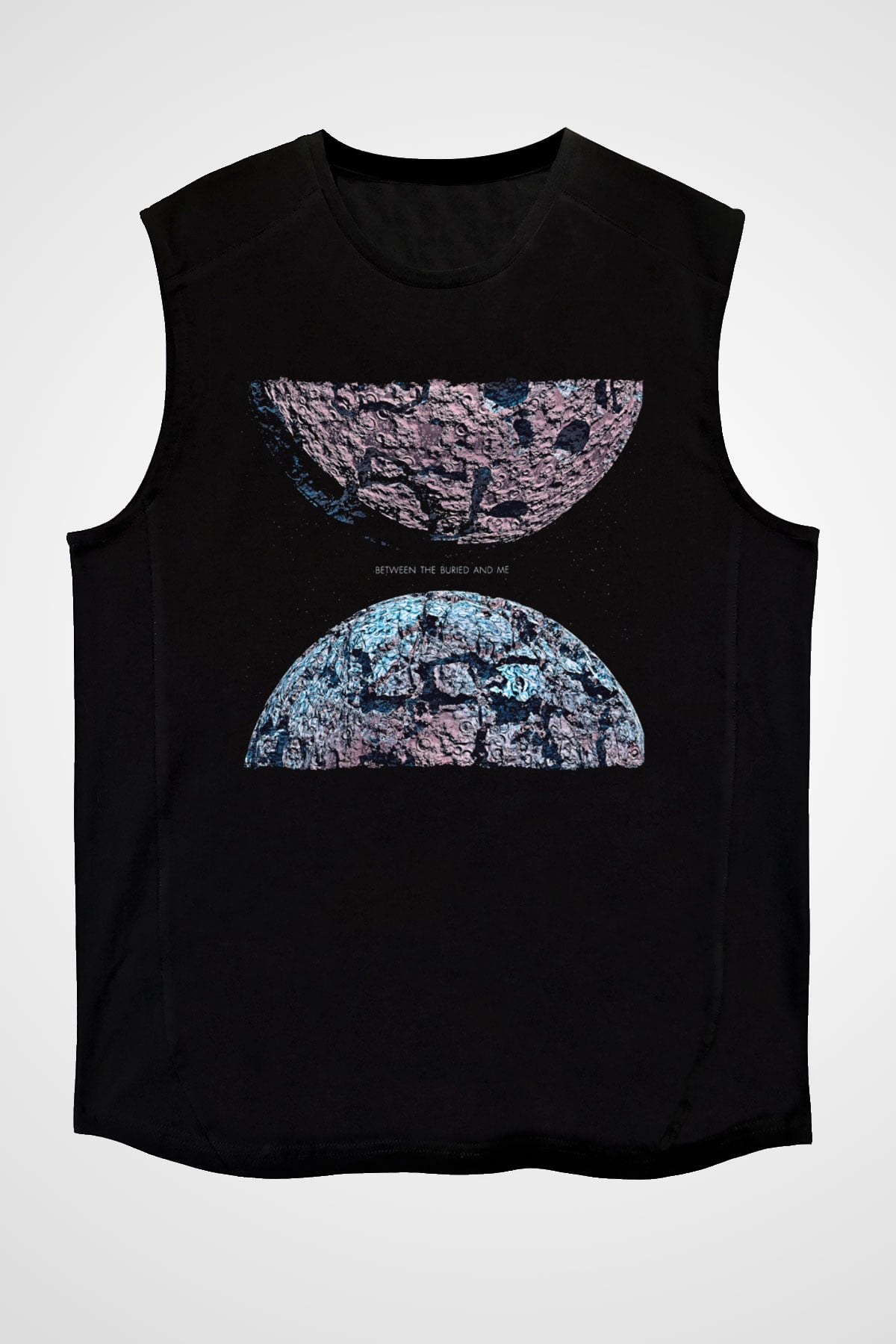 Between The Buried And Me Baskılı Unisex Siyah Kolsuz Tişört - Tshirt