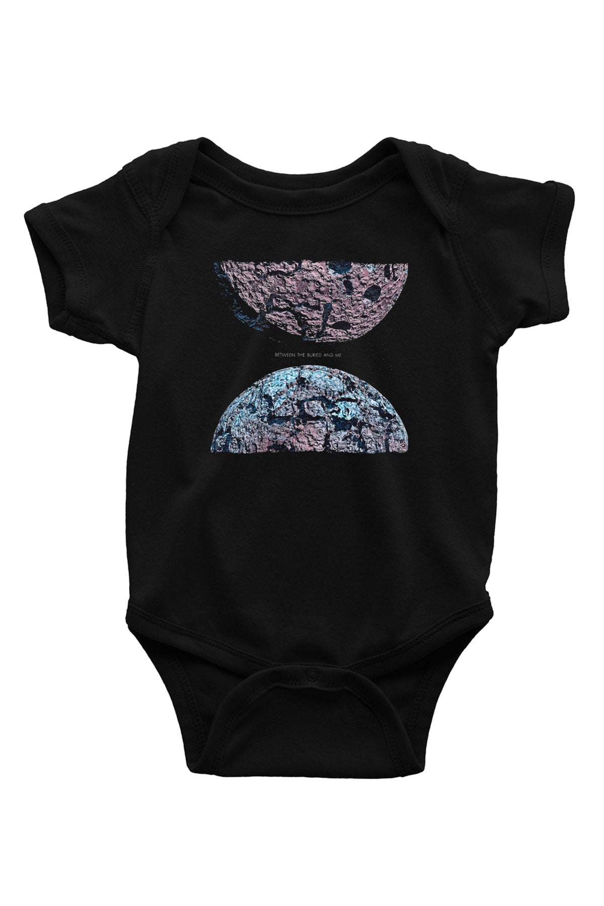 Between The Buried And Me Baskılı Unisex Siyah Bebek Body - Zıbın
