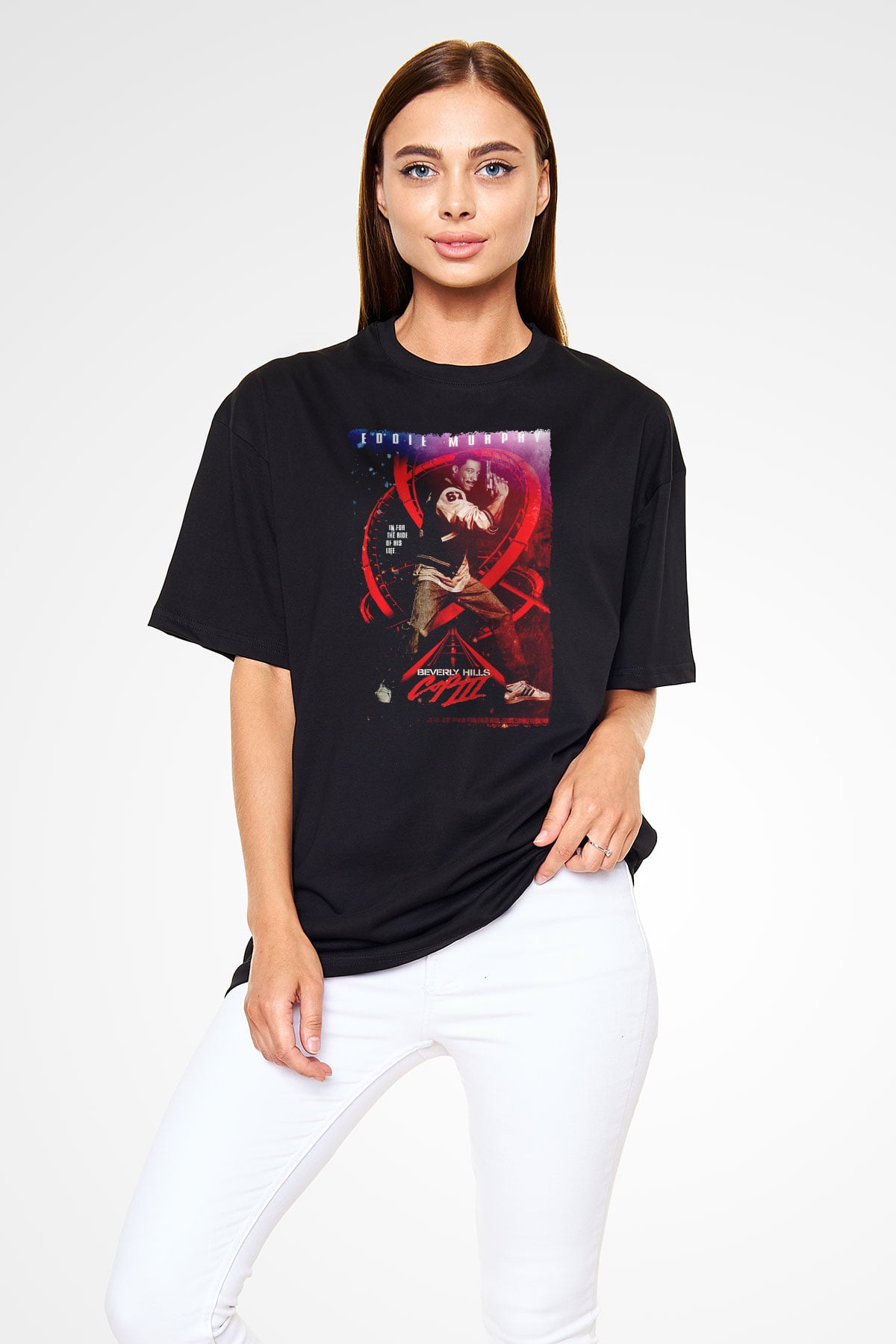 Beverly Hills Cop Siyah Unisex Tişört