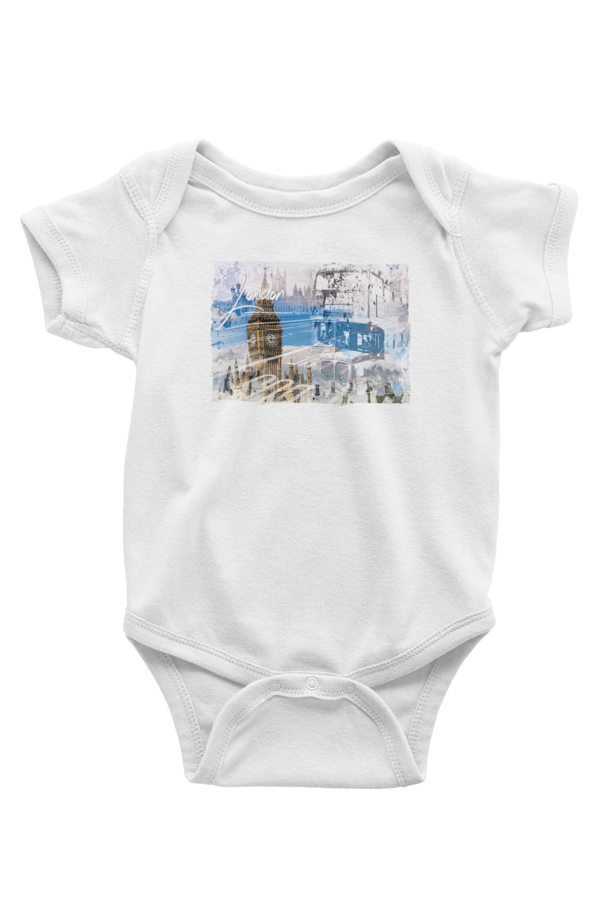 Big Ben Beyaz Bebek Body - Zıbın