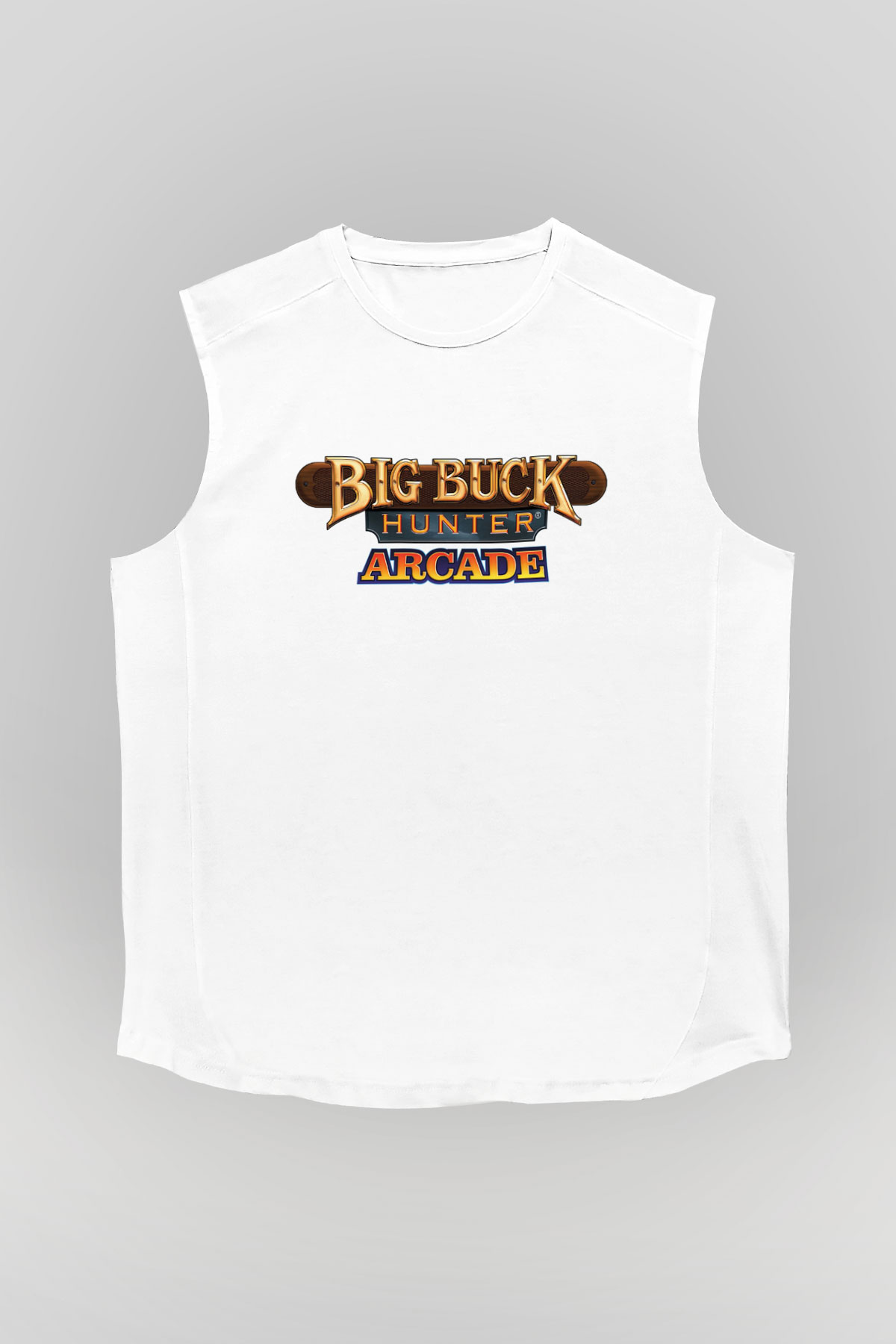 Big Buck Hunter Beyaz Unisex Kolsuz Tişört