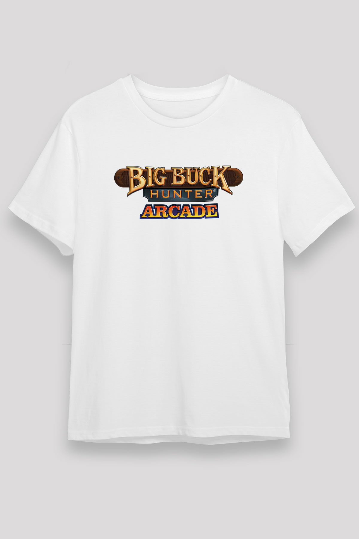 Big Buck Hunter Beyaz Unisex Tişört T-Shirt