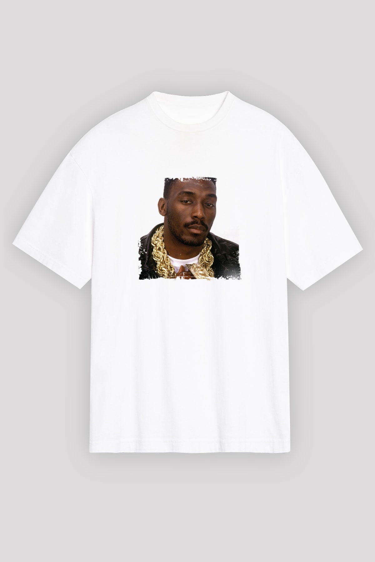 Big Daddy Kane Baskılı Unisex Beyaz Tişört