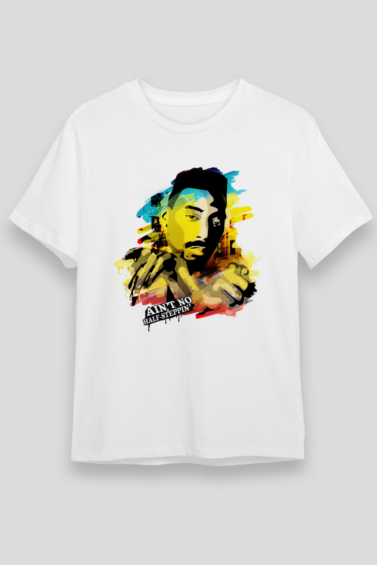Big Daddy Kane Beyaz Unisex Tişört T-Shirt - TişörtFabrikası