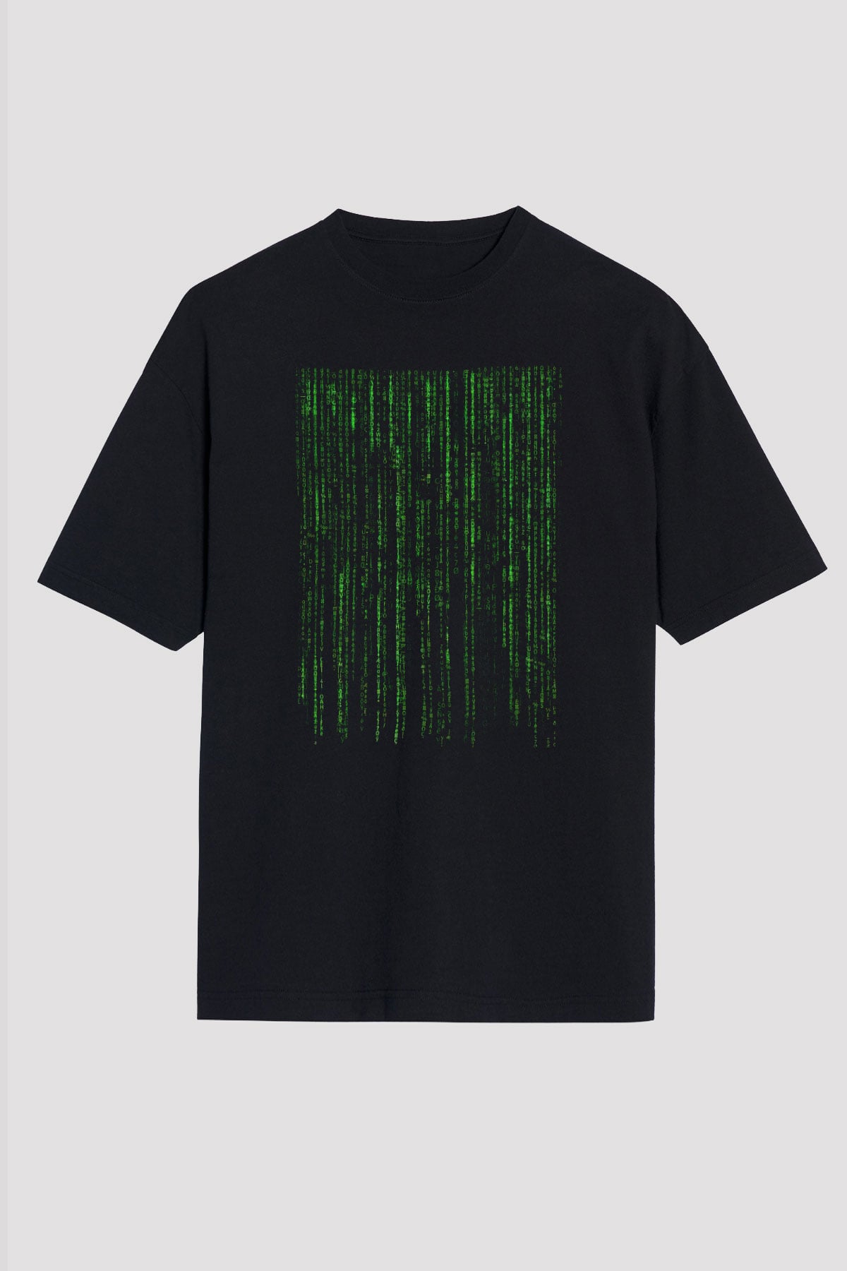 Bilgisayar programcısı Siyah Unisex Oversize Tişört T-Shirt