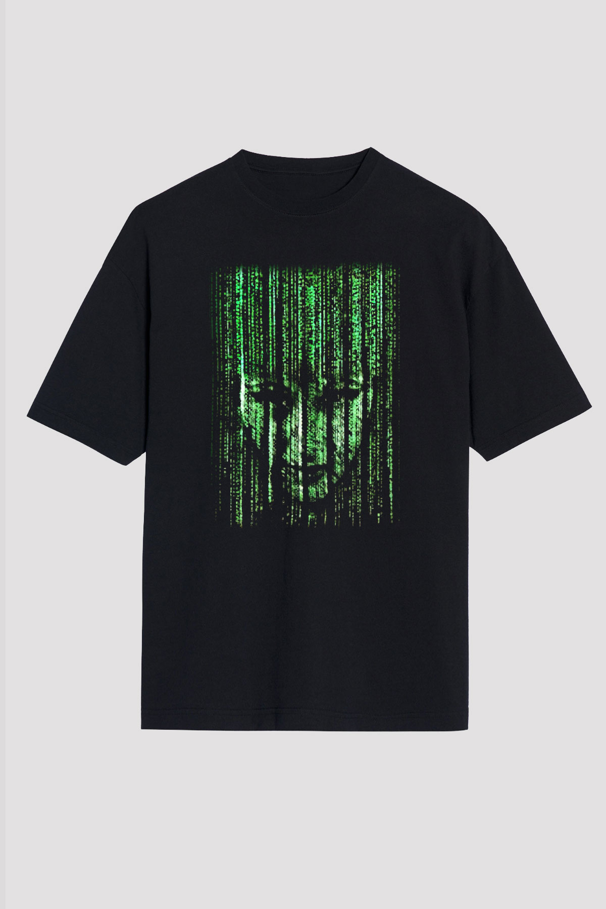 Bilgisayar programcısı Siyah Unisex Oversize Tişört T-Shirt