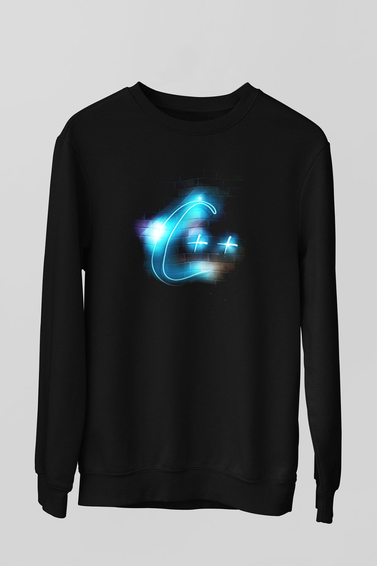 Bilgisayar programcısı Siyah Unisex Sweatshirt