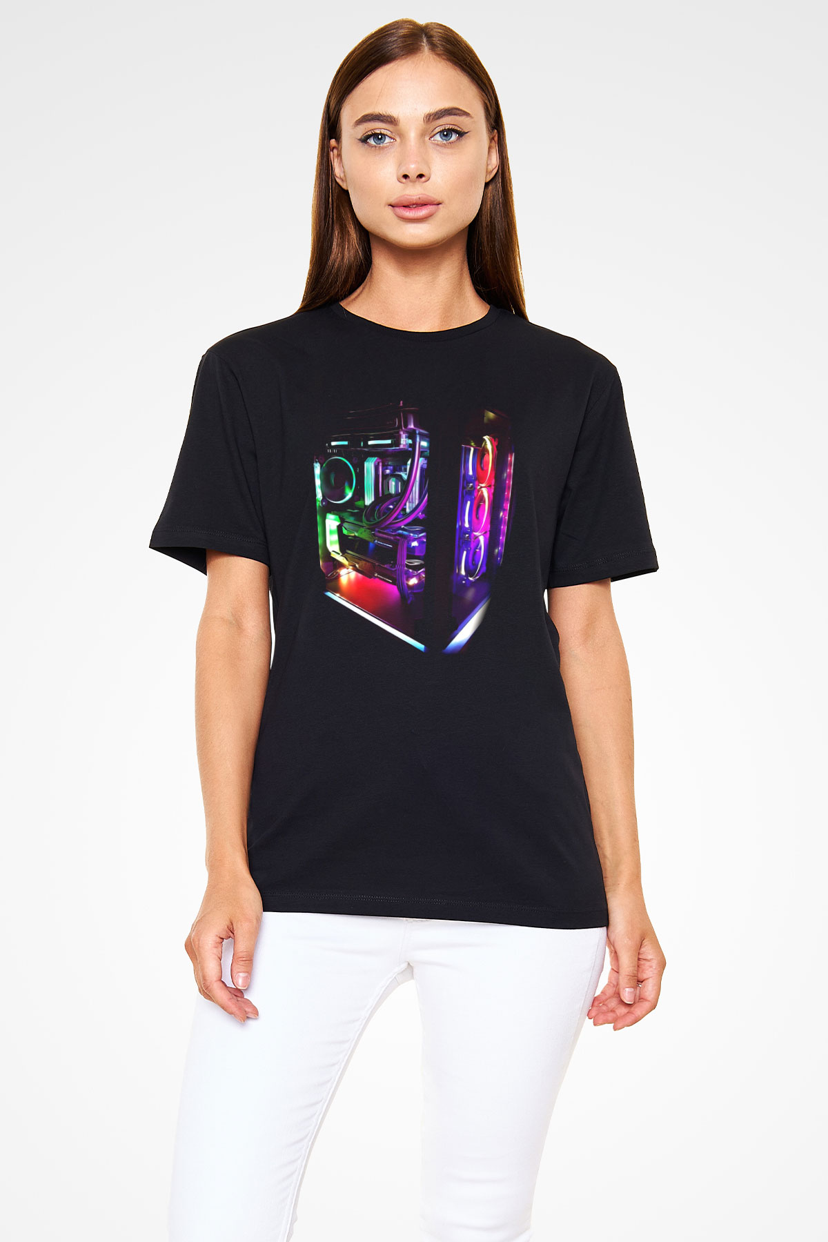 Bilgisayar programcısı Siyah Unisex Tişört T-Shirt - TişörtFabrikası