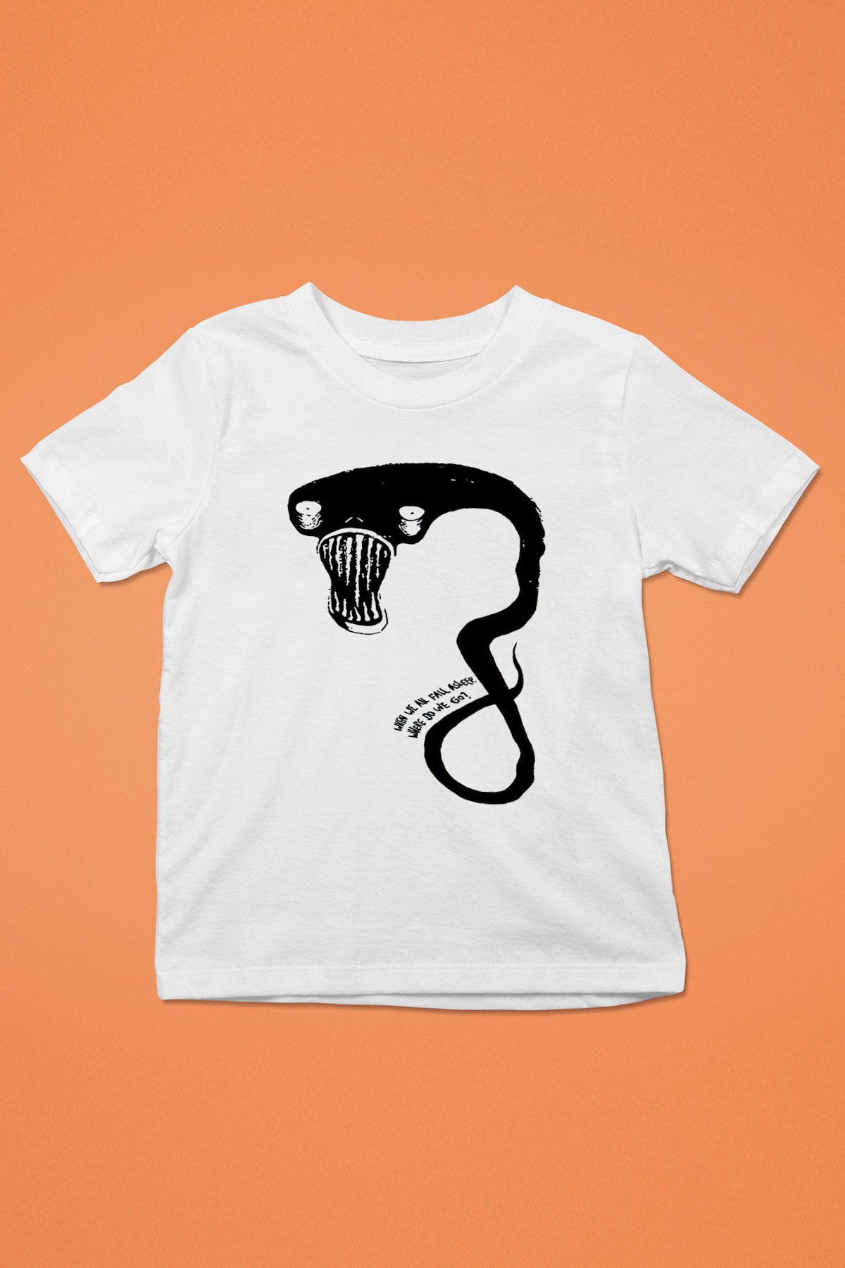 Billie Eilish Baskılı Beyaz Unisex Beyaz Çocuk Tişört - Tshirt
