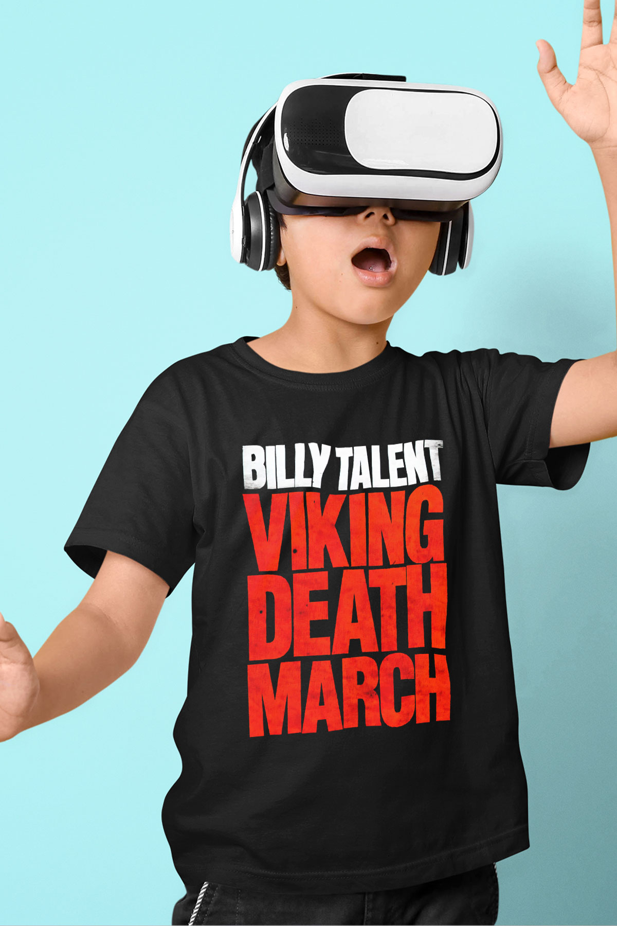 Billy Talent Baskılı Siyah Unisex Çocuk Tişört