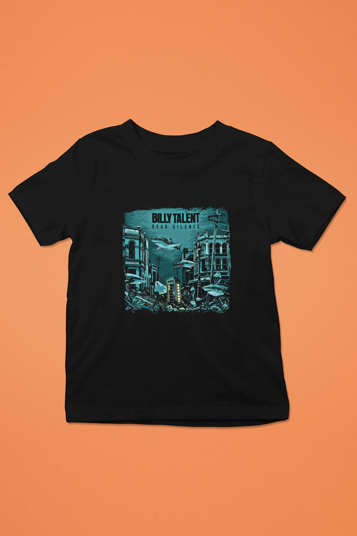Billy Talent Baskılı Unisex Siyah Çocuk Tişört