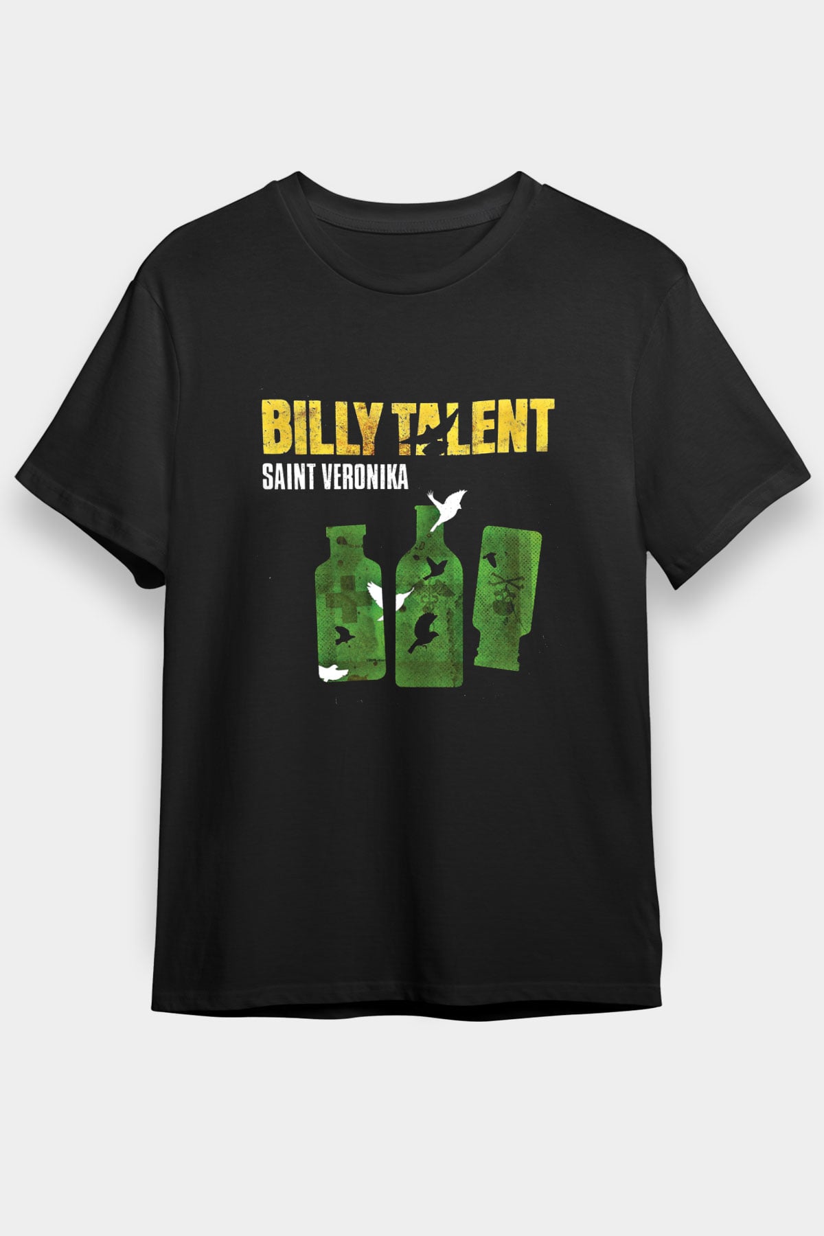 Billy Talent Baskılı Unisex Siyah Tişört