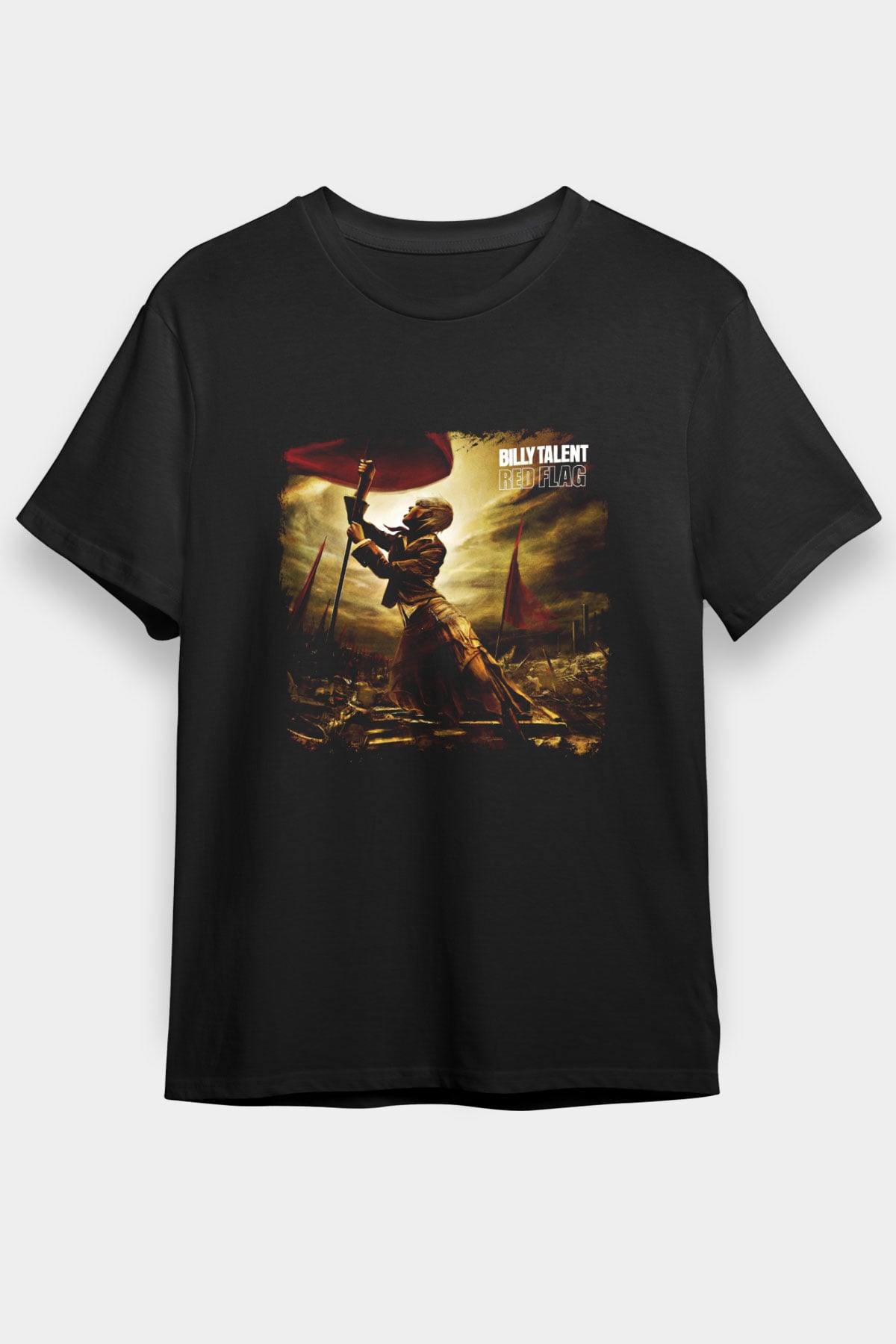 Billy Talent Baskılı Unisex Siyah Tişört
