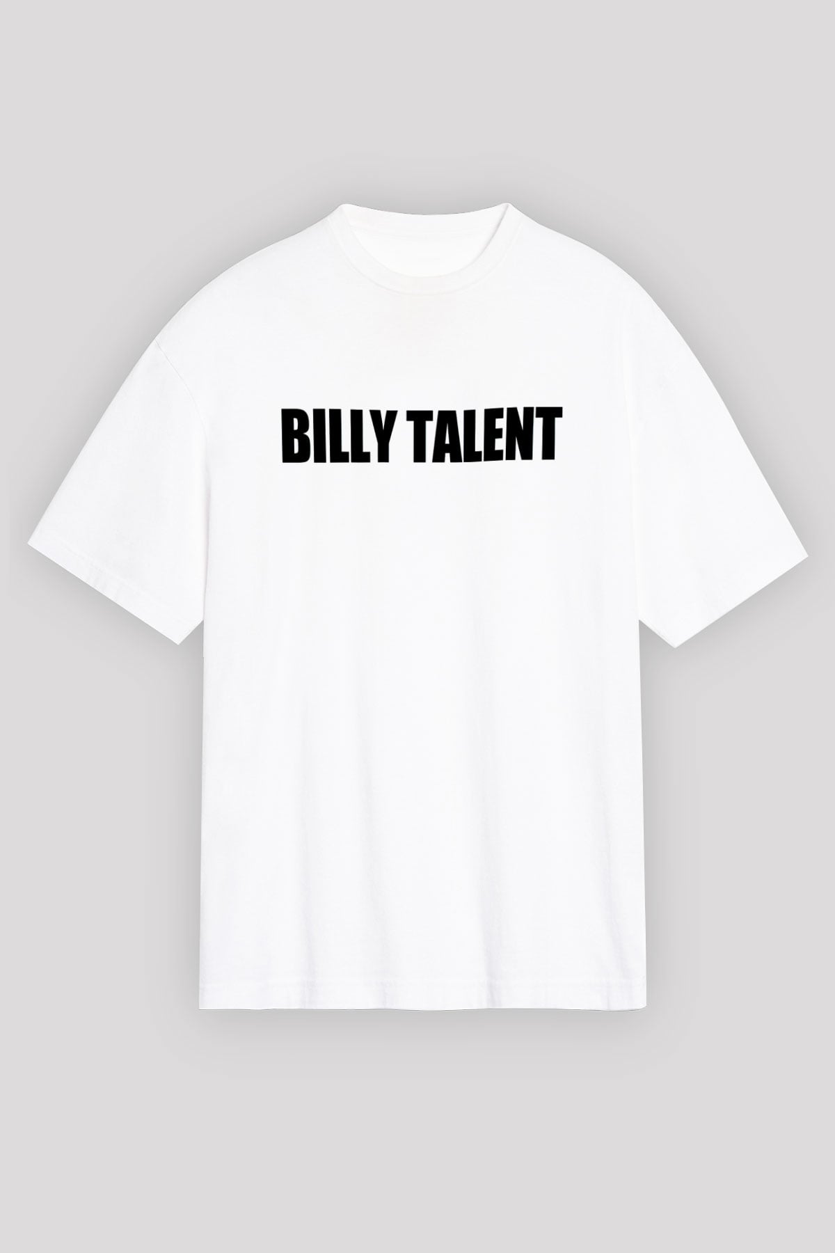 Billy Talent Beyaz Unisex Oversize Tişört T-Shirt