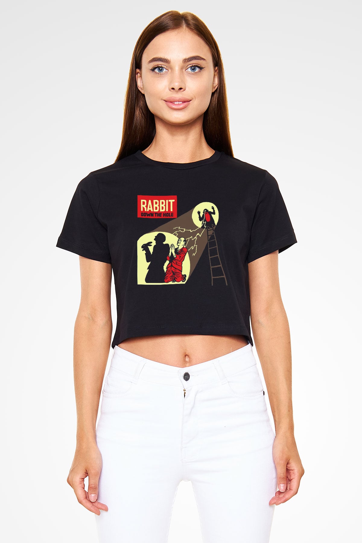 Billy Talent Siyah Crop Top Tişört