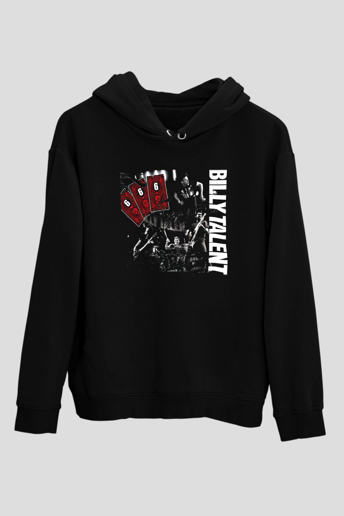 Billy Talent Siyah Unisex Kapüşonlu Sweatshirt