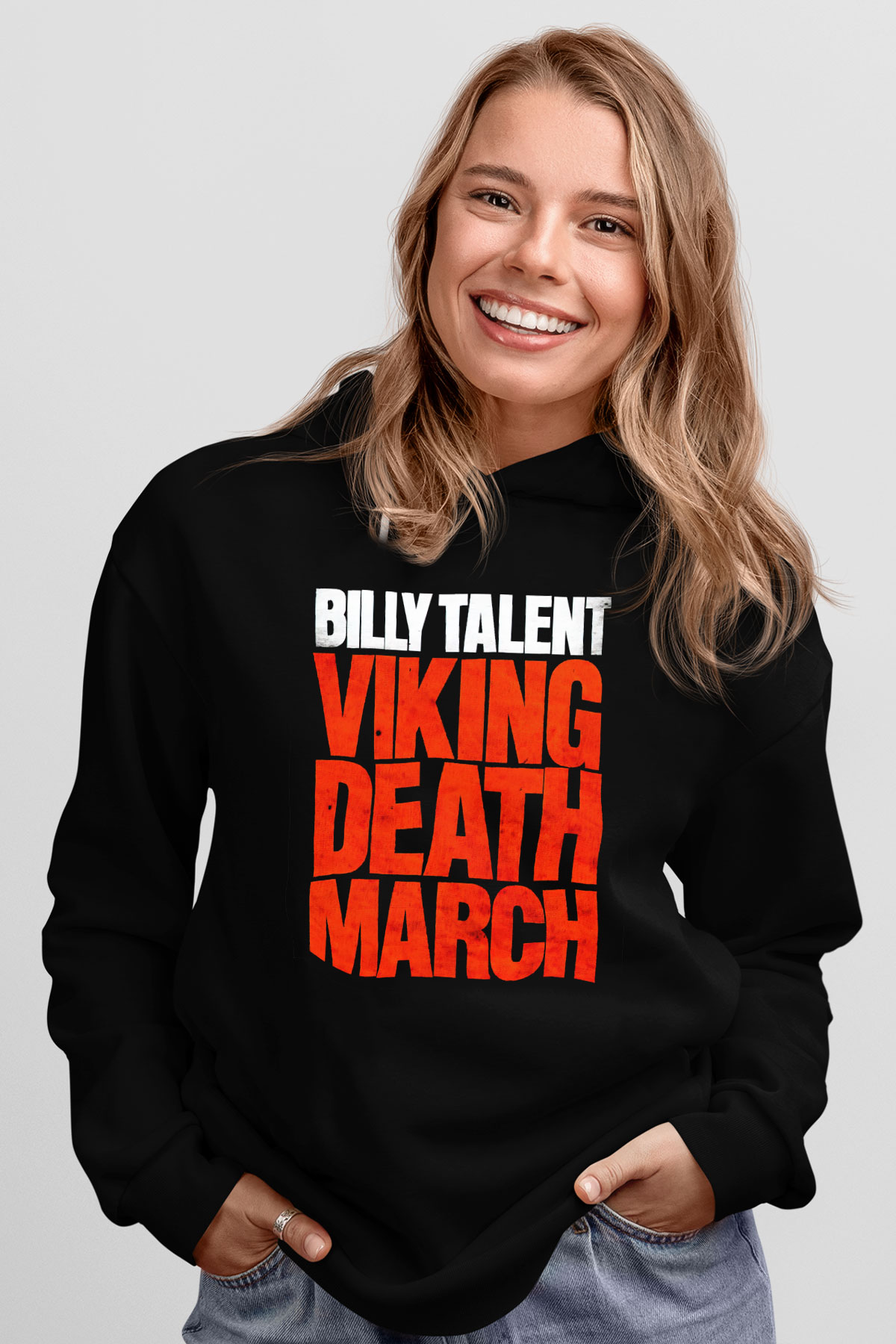 Billy Talent Siyah Unisex Kapüşonlu Sweatshirt