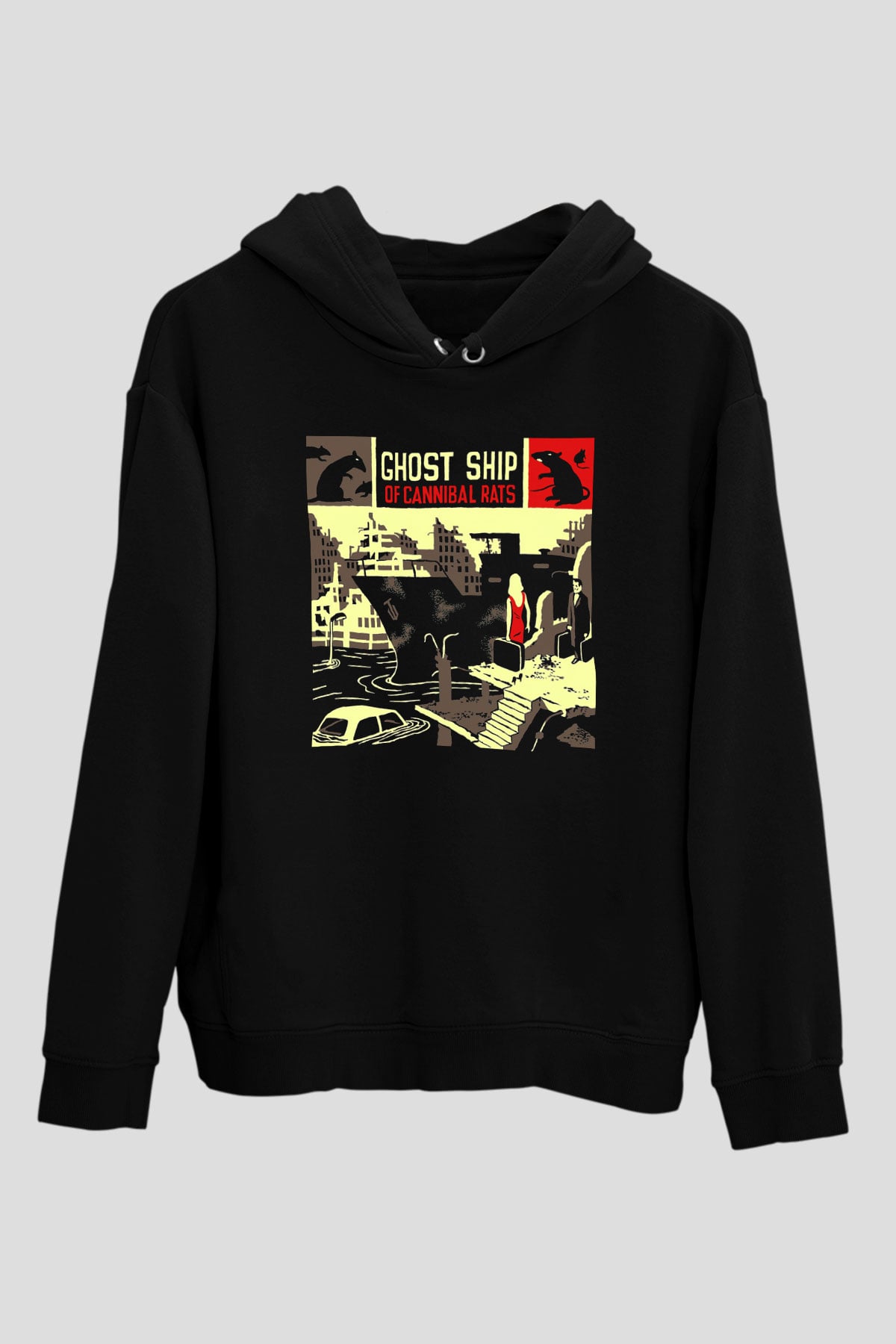 Billy Talent Siyah Unisex Kapüşonlu Sweatshirt