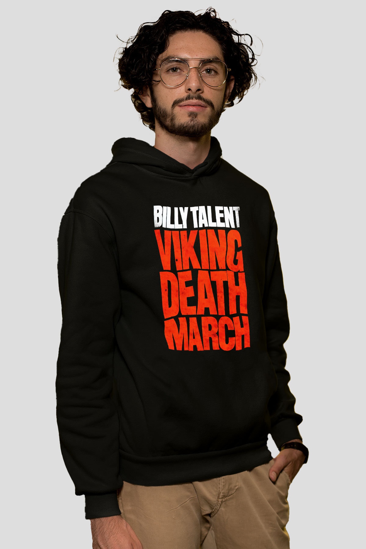 Billy Talent Siyah Unisex Kapüşonlu Sweatshirt
