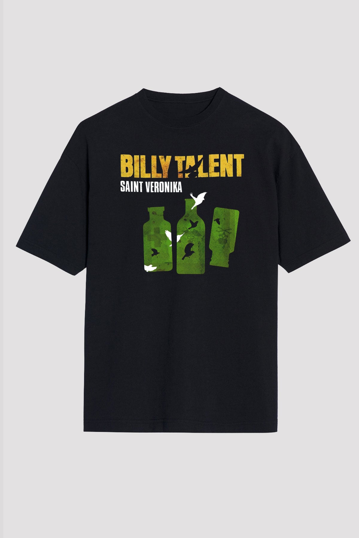 Billy Talent Siyah Unisex Oversize Tişört T-Shirt