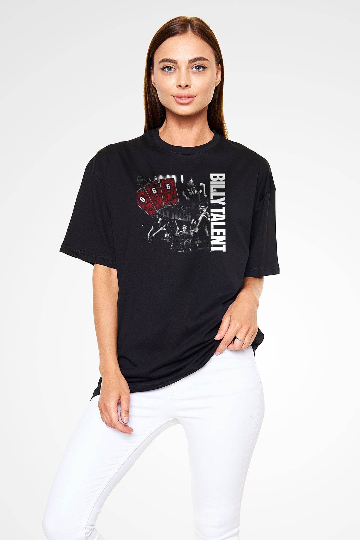 Billy Talent Siyah Unisex Oversize Tişört T-Shirt