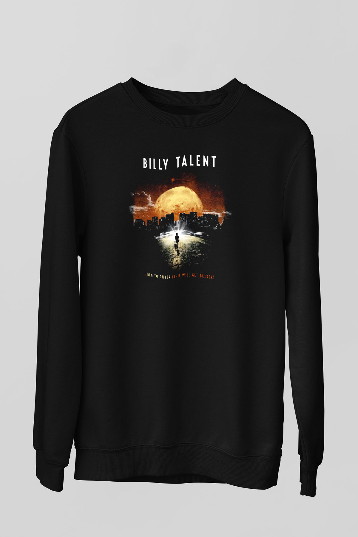 Billy Talent Siyah Unisex Sweatshirt