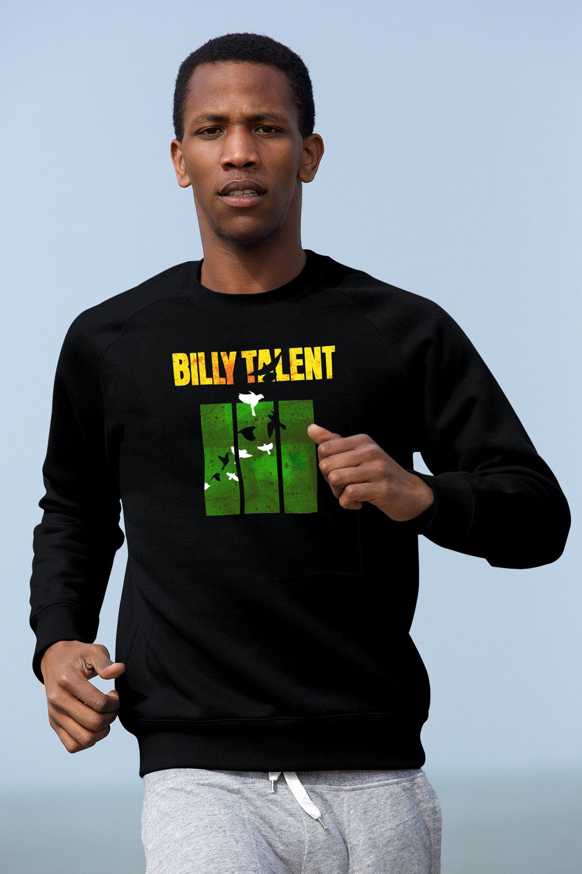 Billy Talent Siyah Unisex Sweatshirt