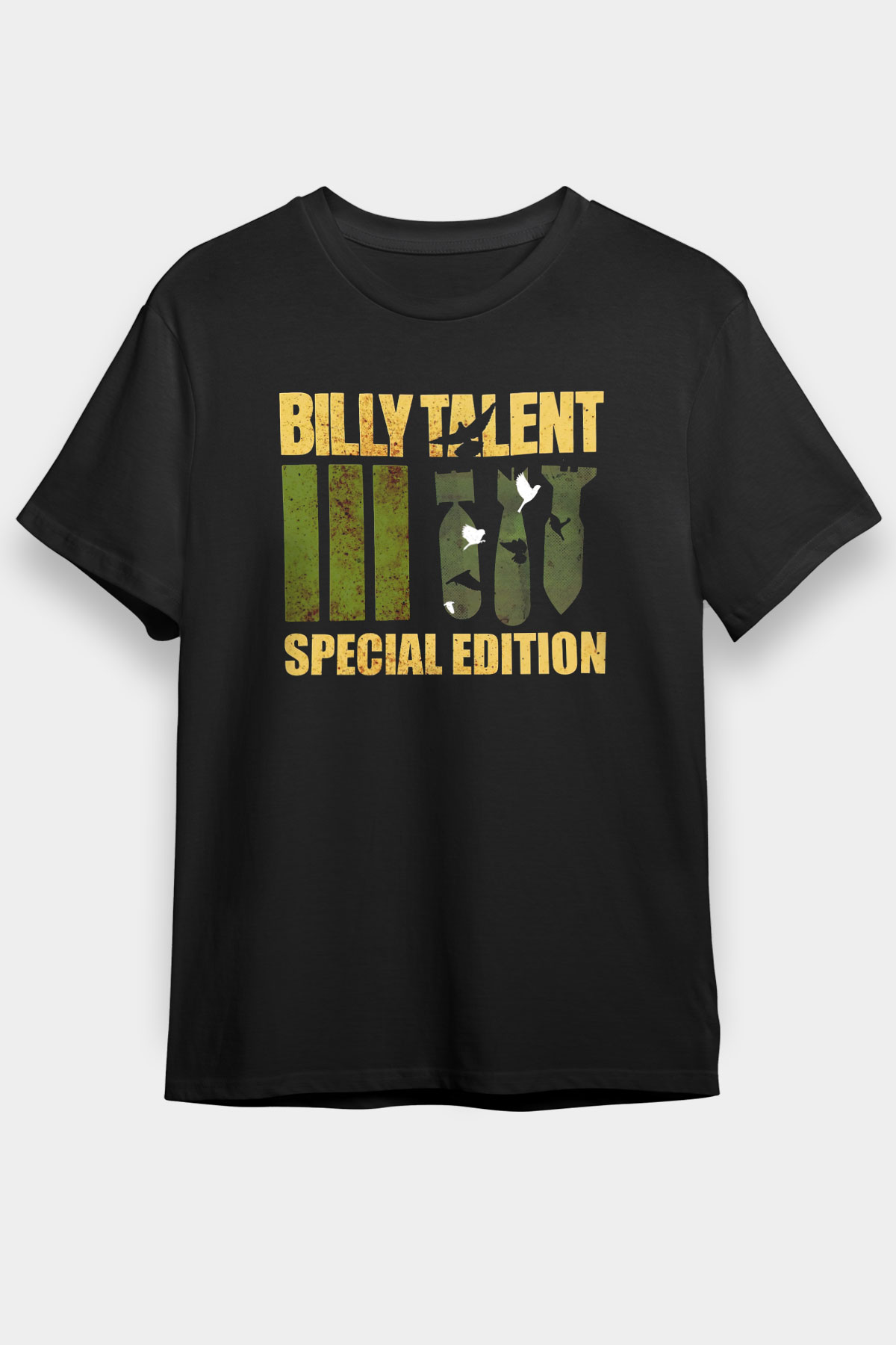 Billy Talent Siyah Unisex Tişört T-Shirt - TişörtFabrikası