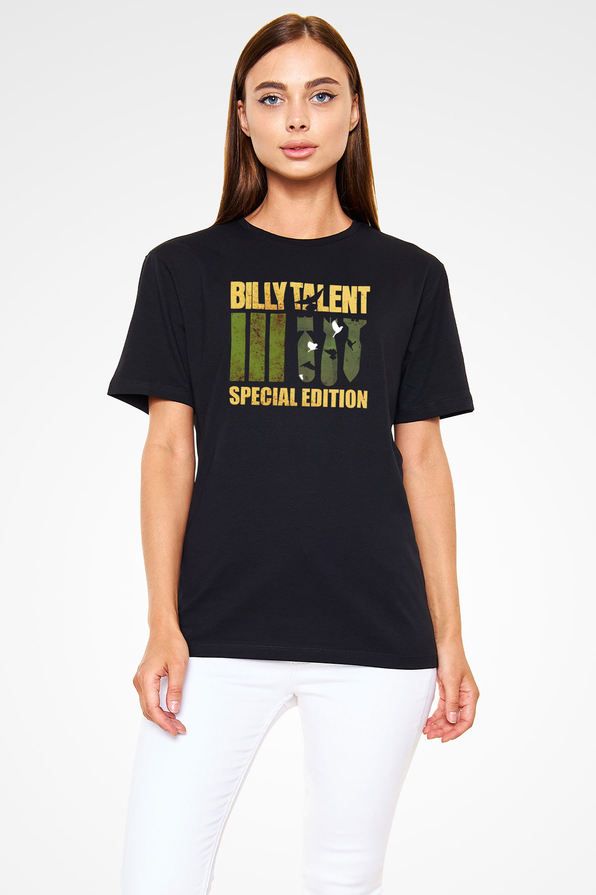 Billy Talent Siyah Unisex Tişört T-Shirt - TişörtFabrikası