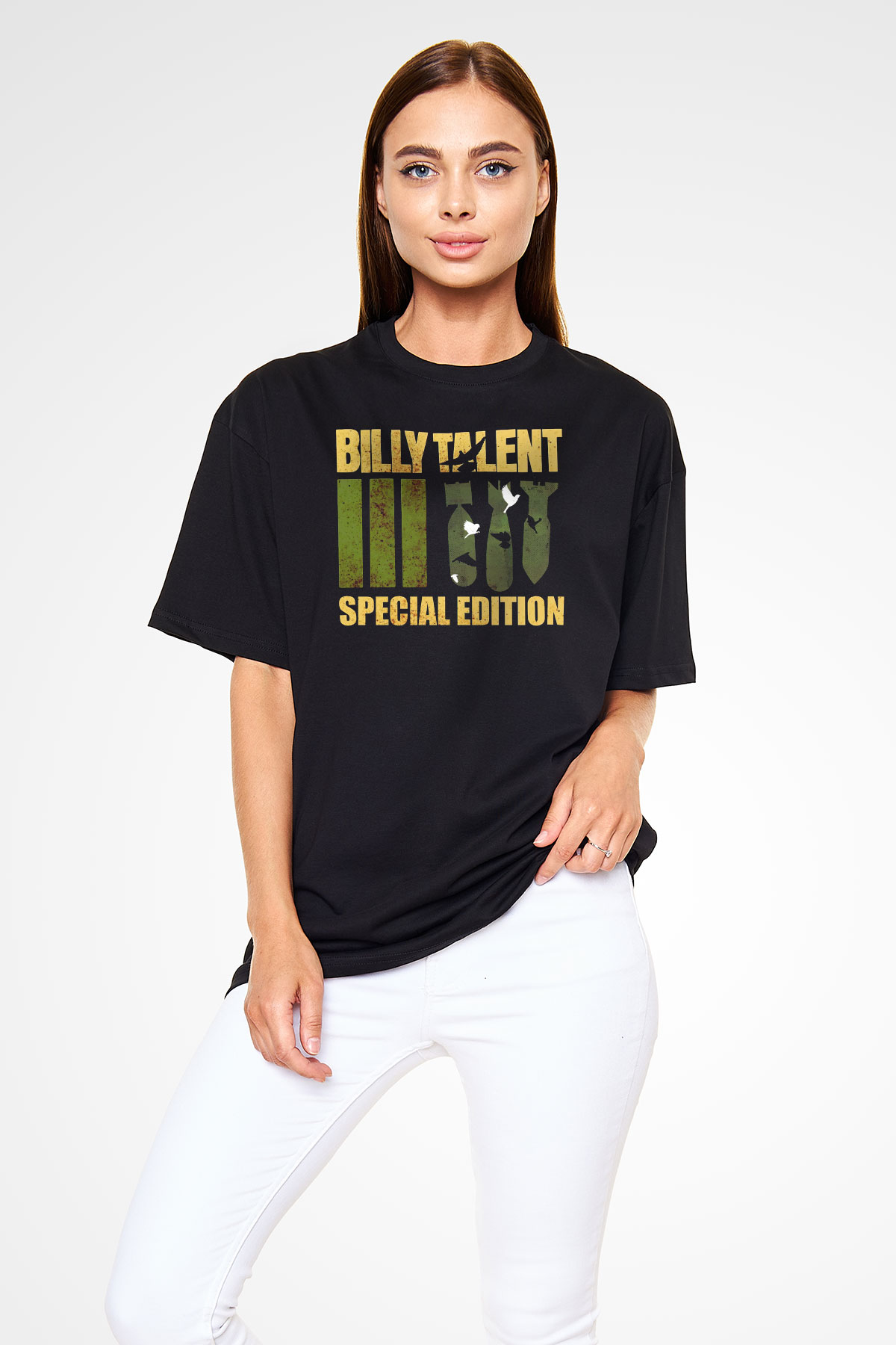 Billy Talent Siyah Unisex Tişört T-Shirt - TişörtFabrikası