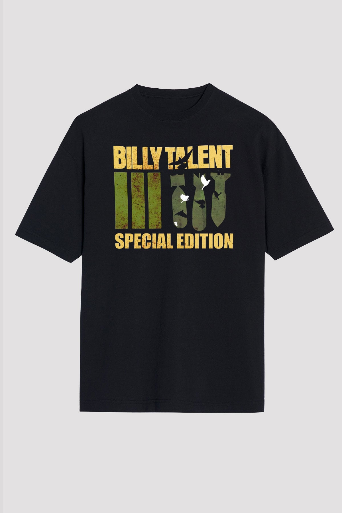 Billy Talent Siyah Unisex Tişört T-Shirt - TişörtFabrikası