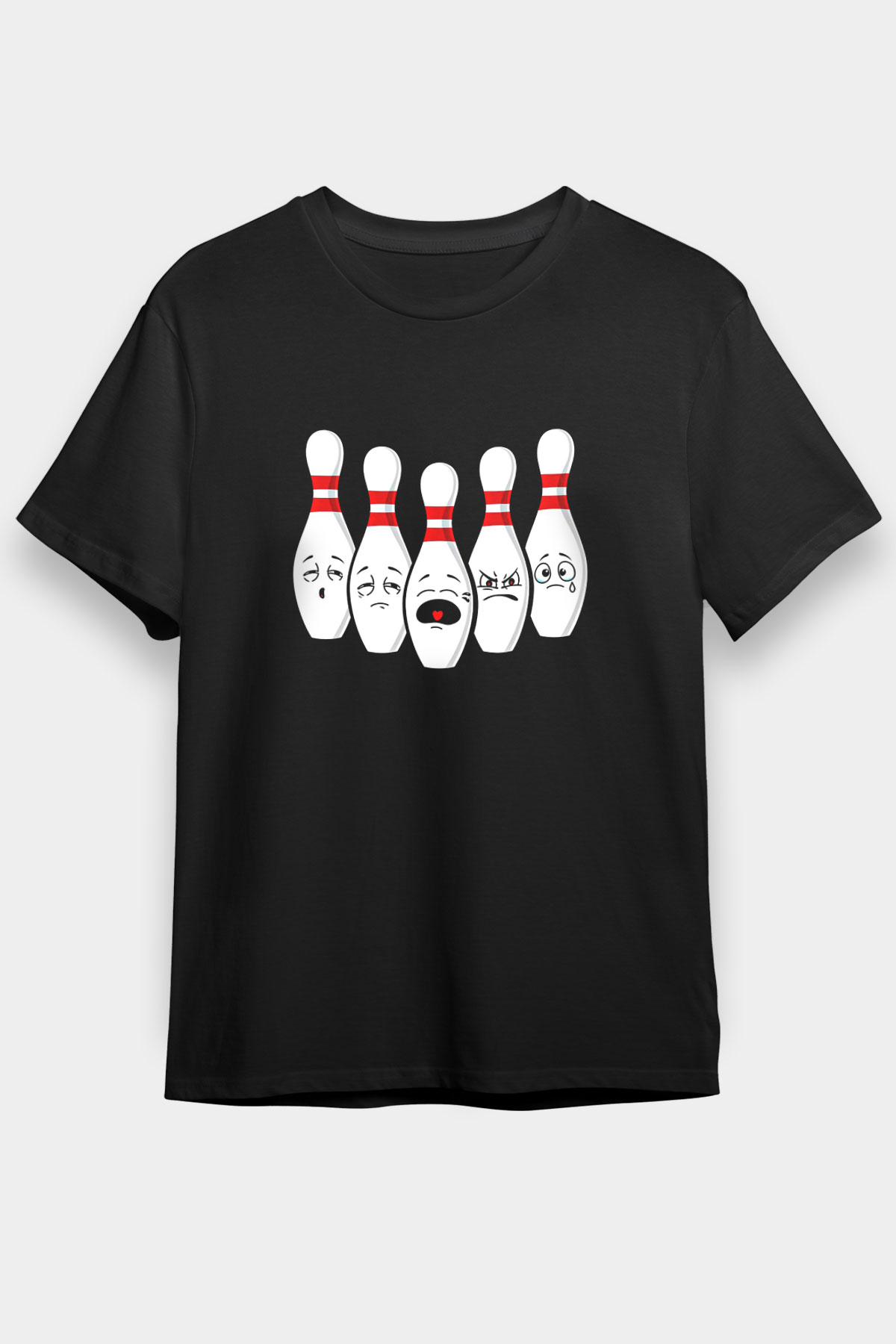 Binicilik - Riding Baskılı Unisex Siyah Tişört - Tshirt